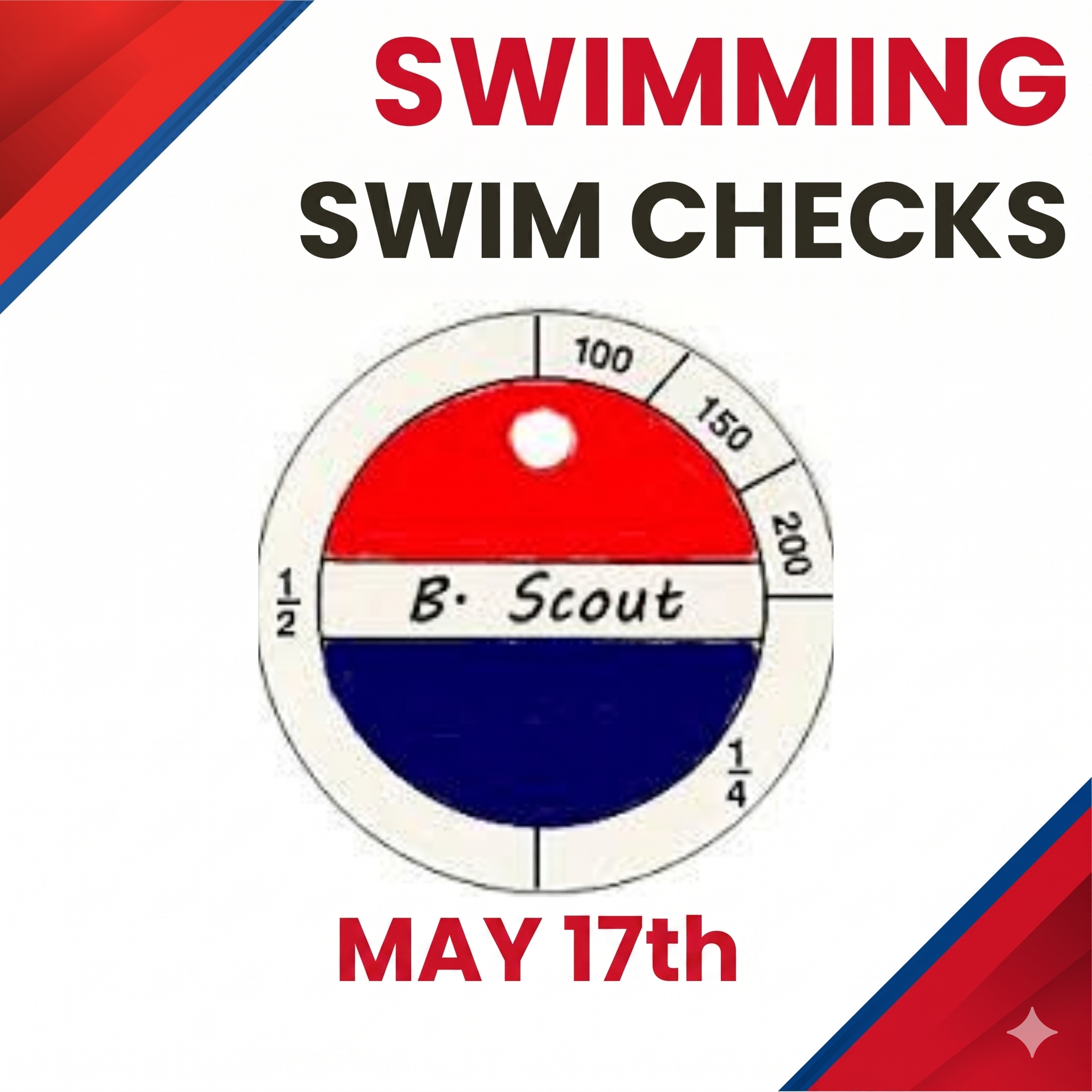 Troop 73 Swimmers Test for Summer Camp!