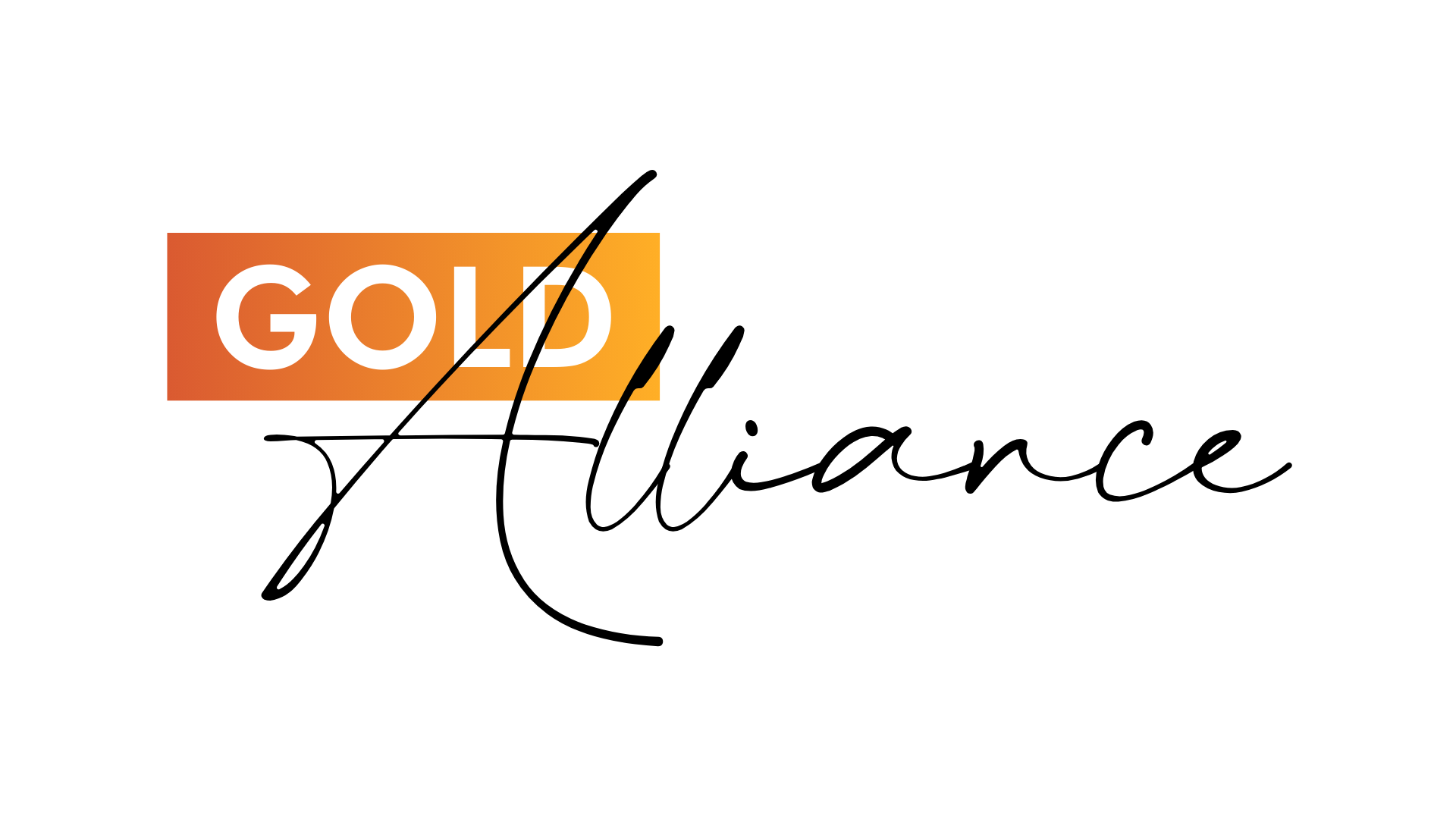 The image has a logo with the words 'GOLD' in white on an orange gradient background and 'Alliance' in black cursive handwriting.
