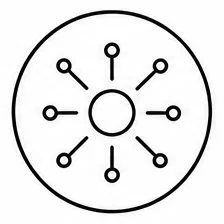 Diagram of a circular network representing broad-spectrum detoxification.