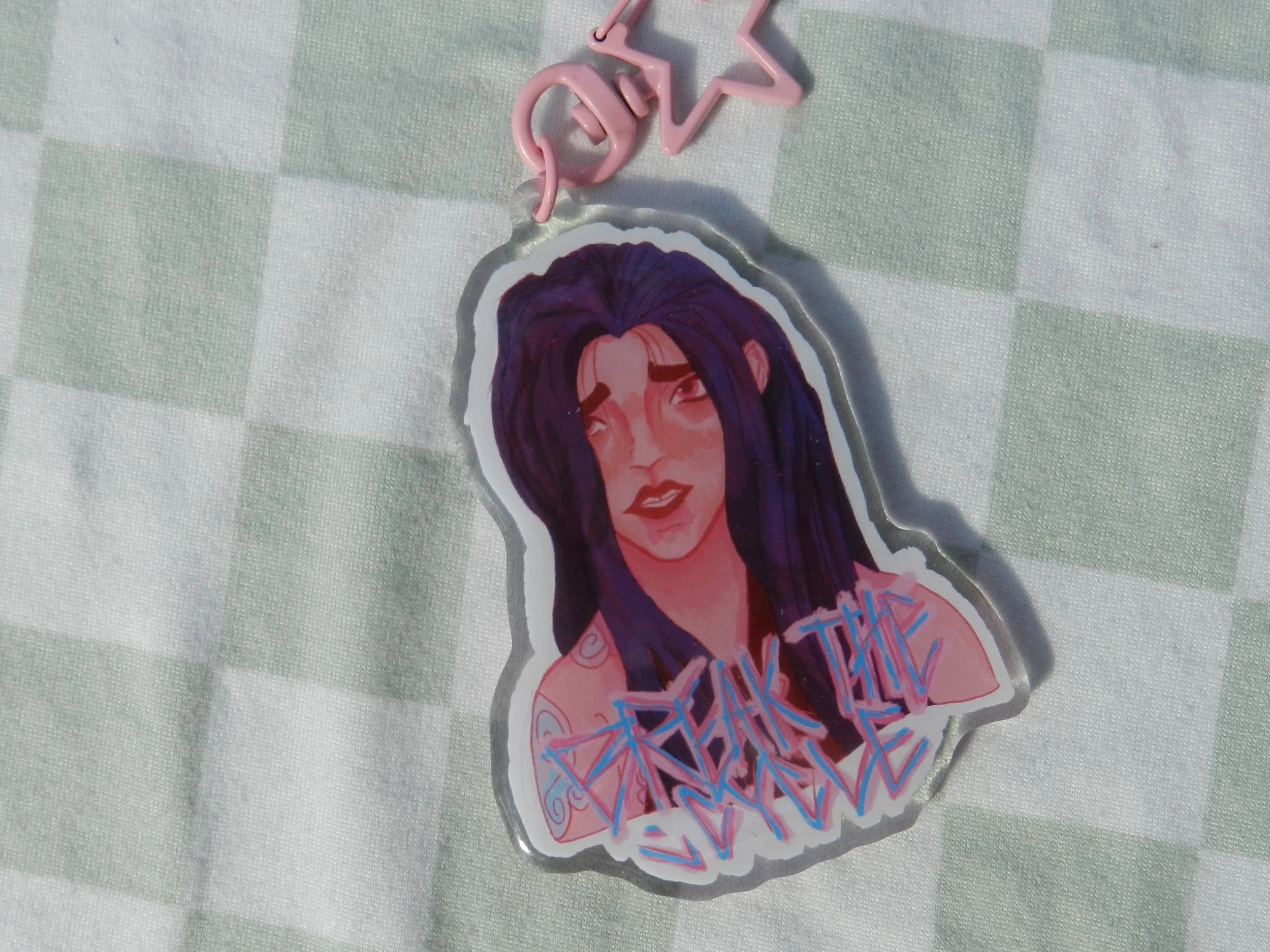 Break the Cycle Keychain