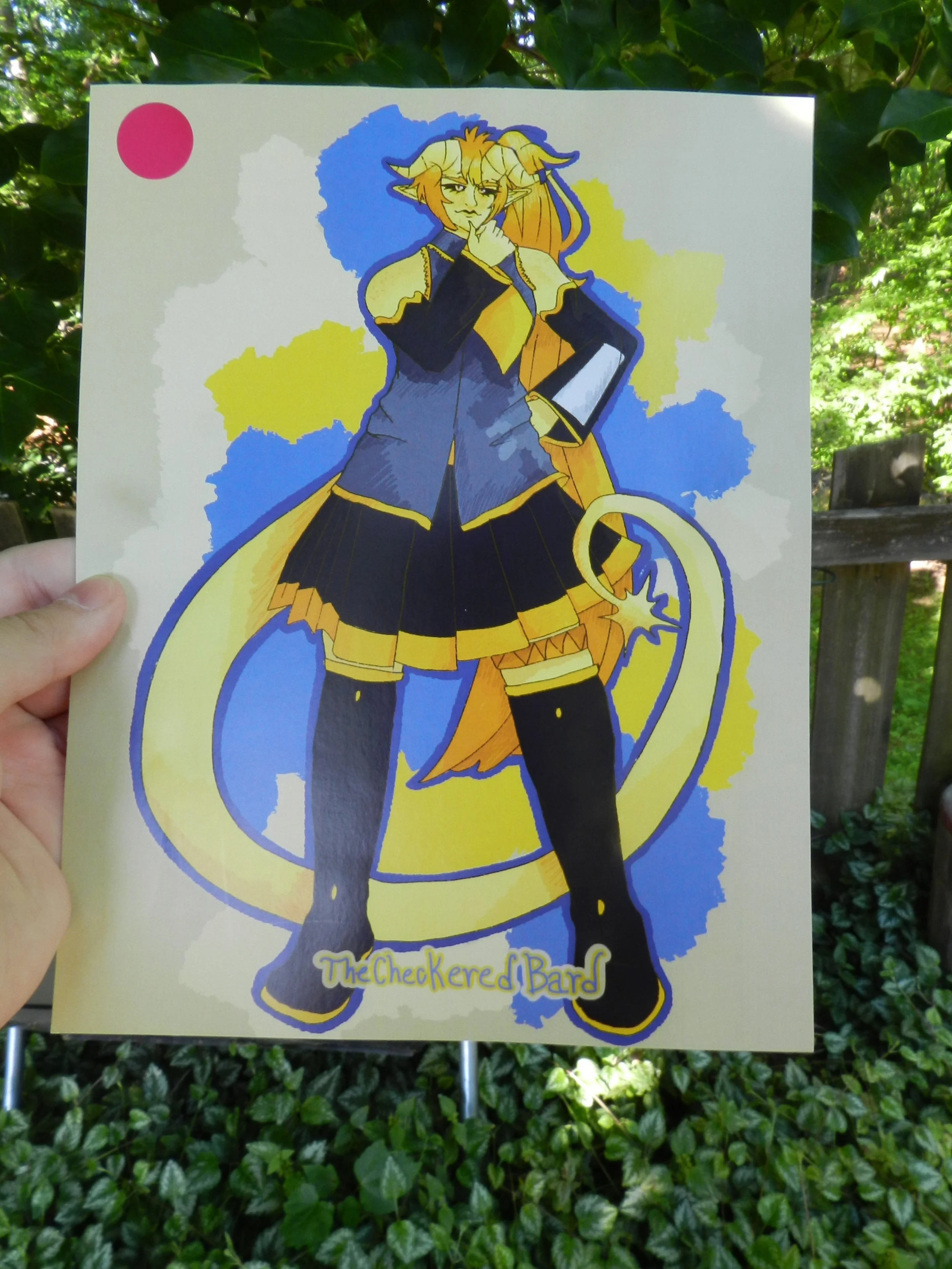 Tiefling Neru Print
