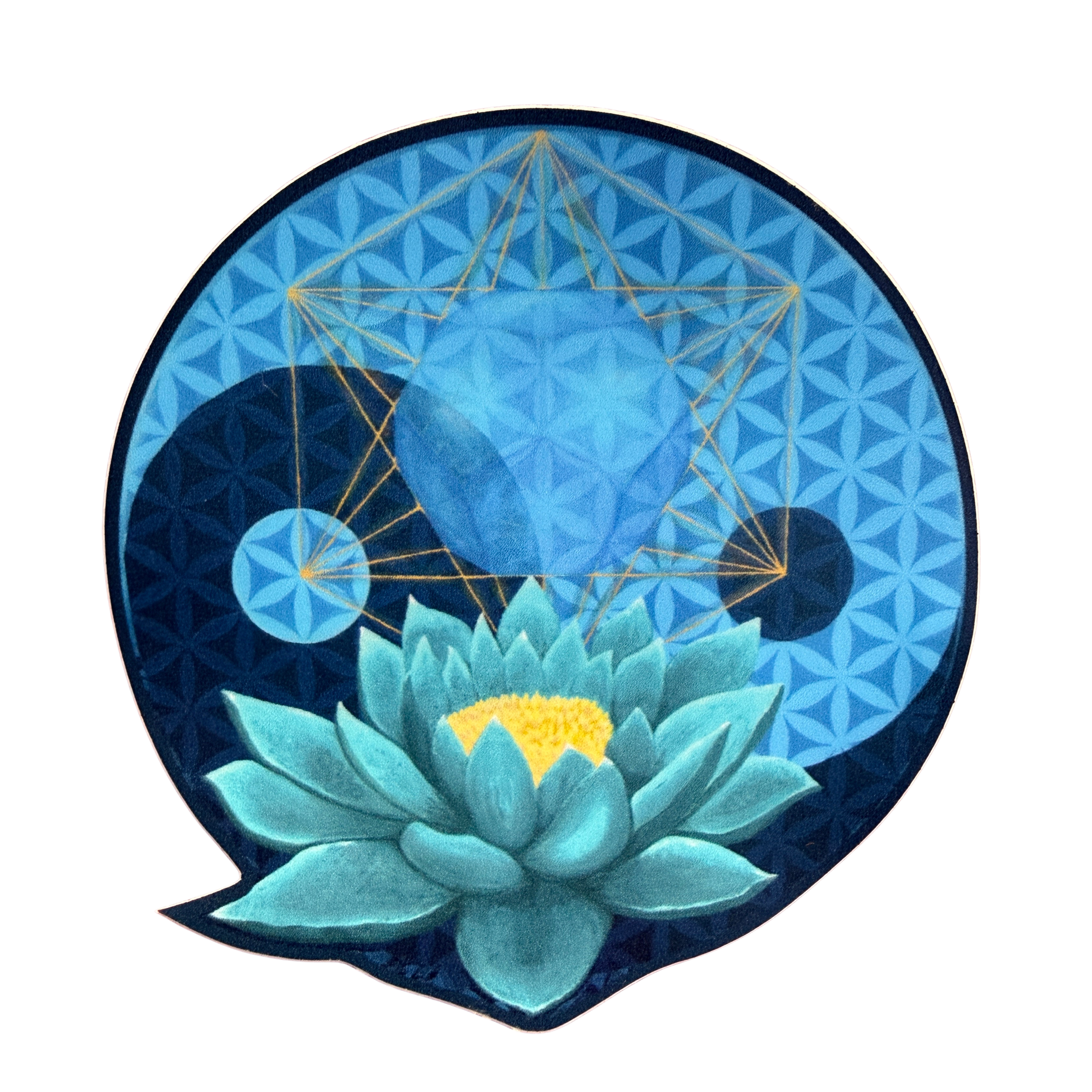 "Lotus in Bloom"   Sticker