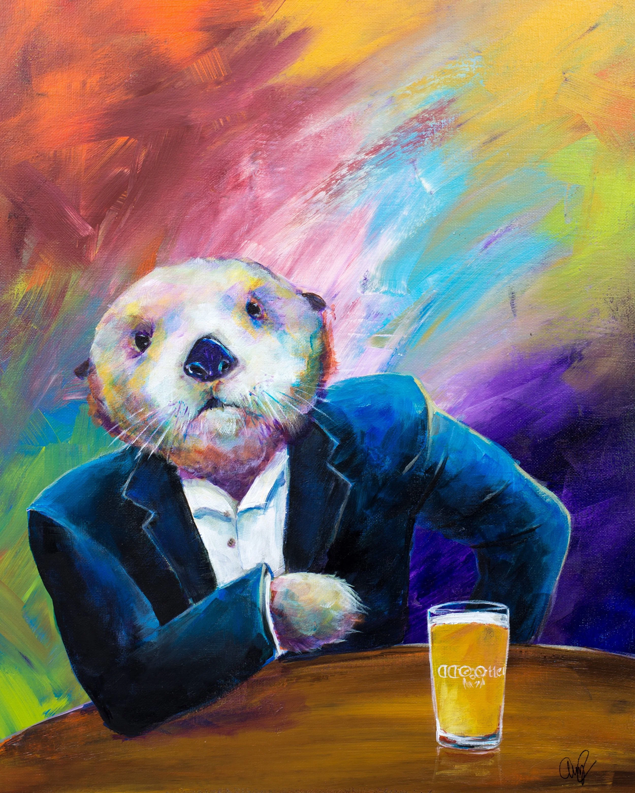 The worlds most interesting otter