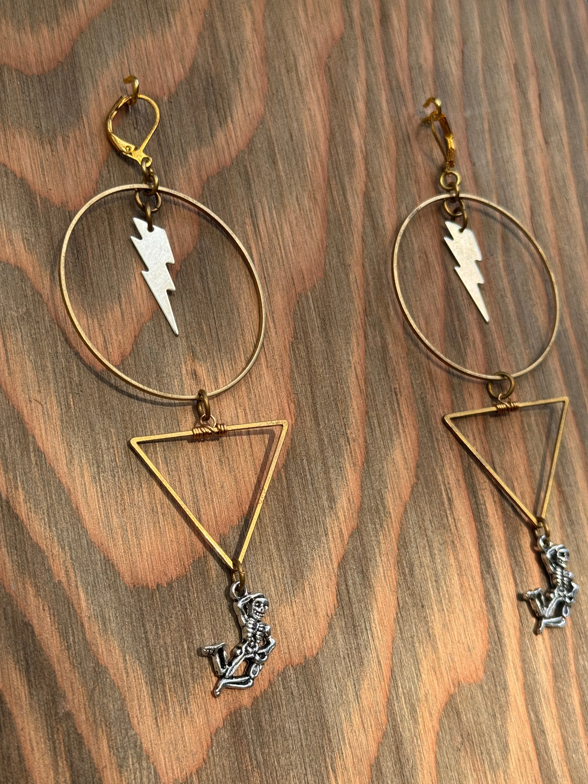 Still Dancing | Medium Hoop Earrings ⚡💀🌹 -  4.jpg