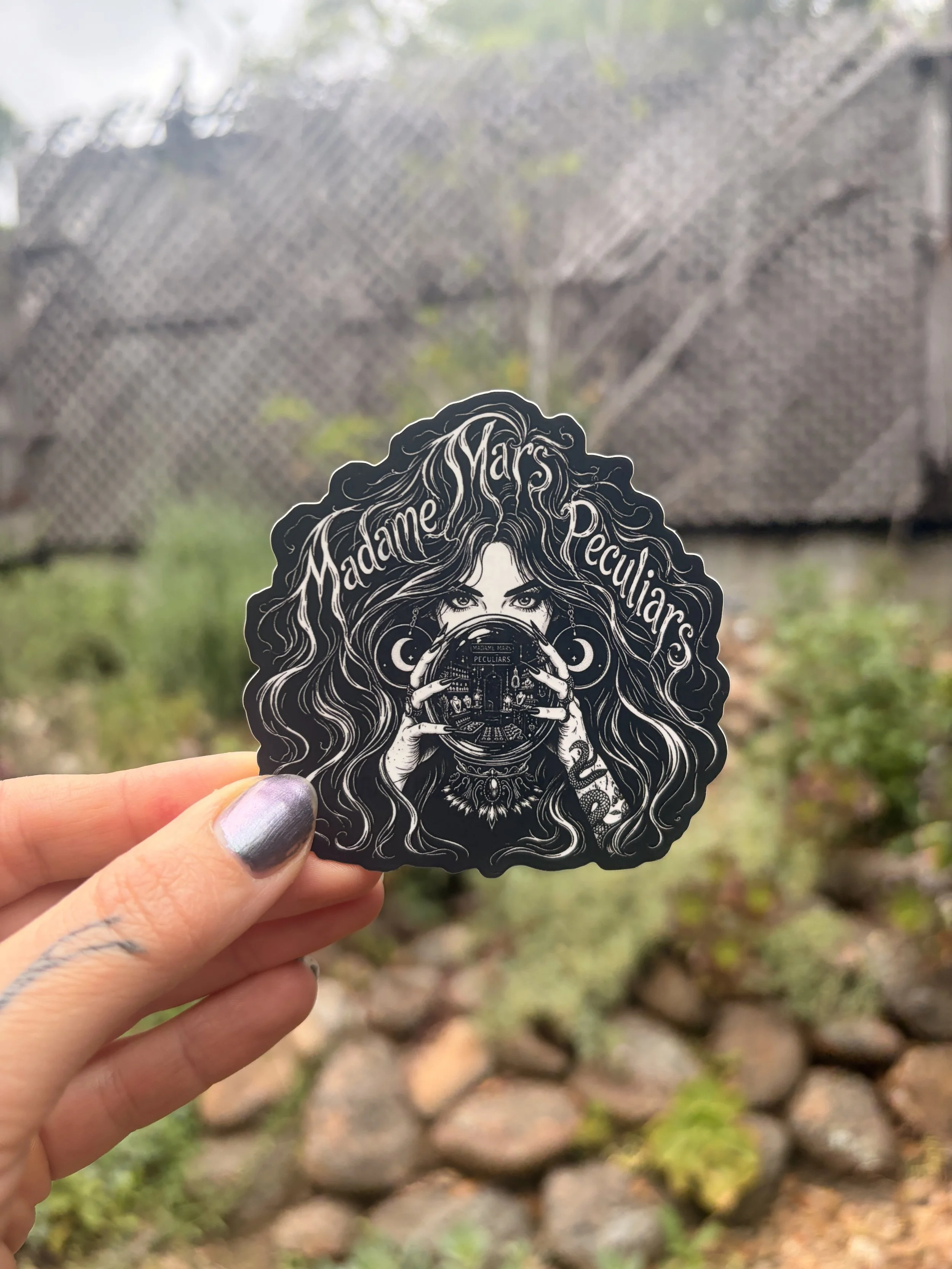 Madame Mars Peculiars Sticker