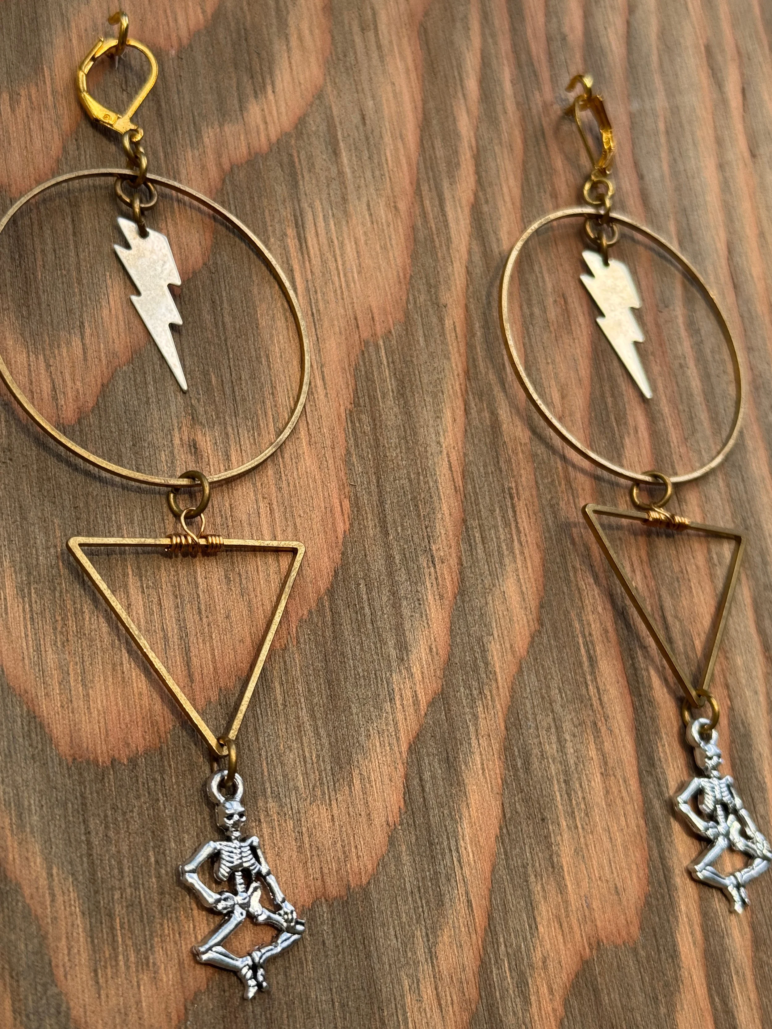 Grateful & Grounded | Medium Hoop Earrings⚡💀🌹 - 3.jpg