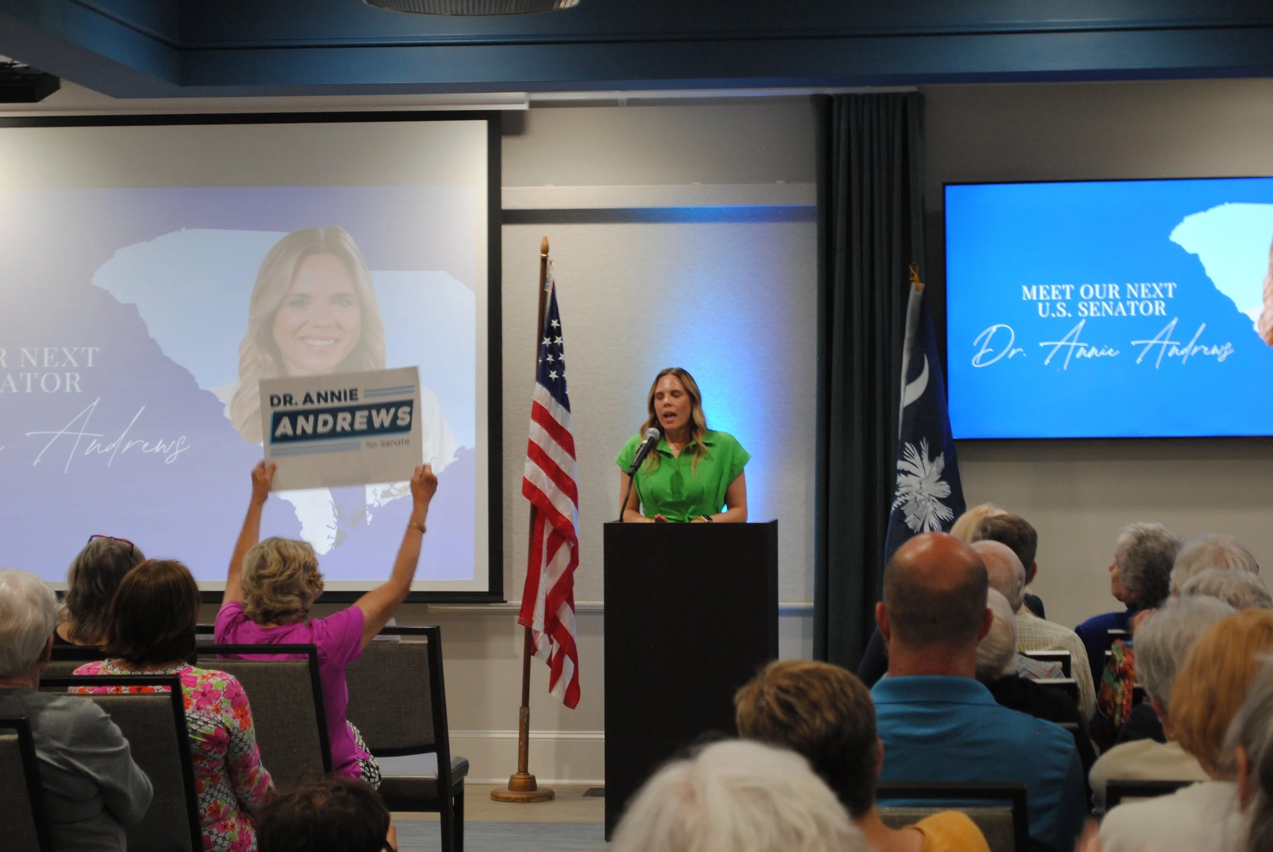 Dr. Annie Andrews is the Democrat candidate running for U.S. Senate from SC