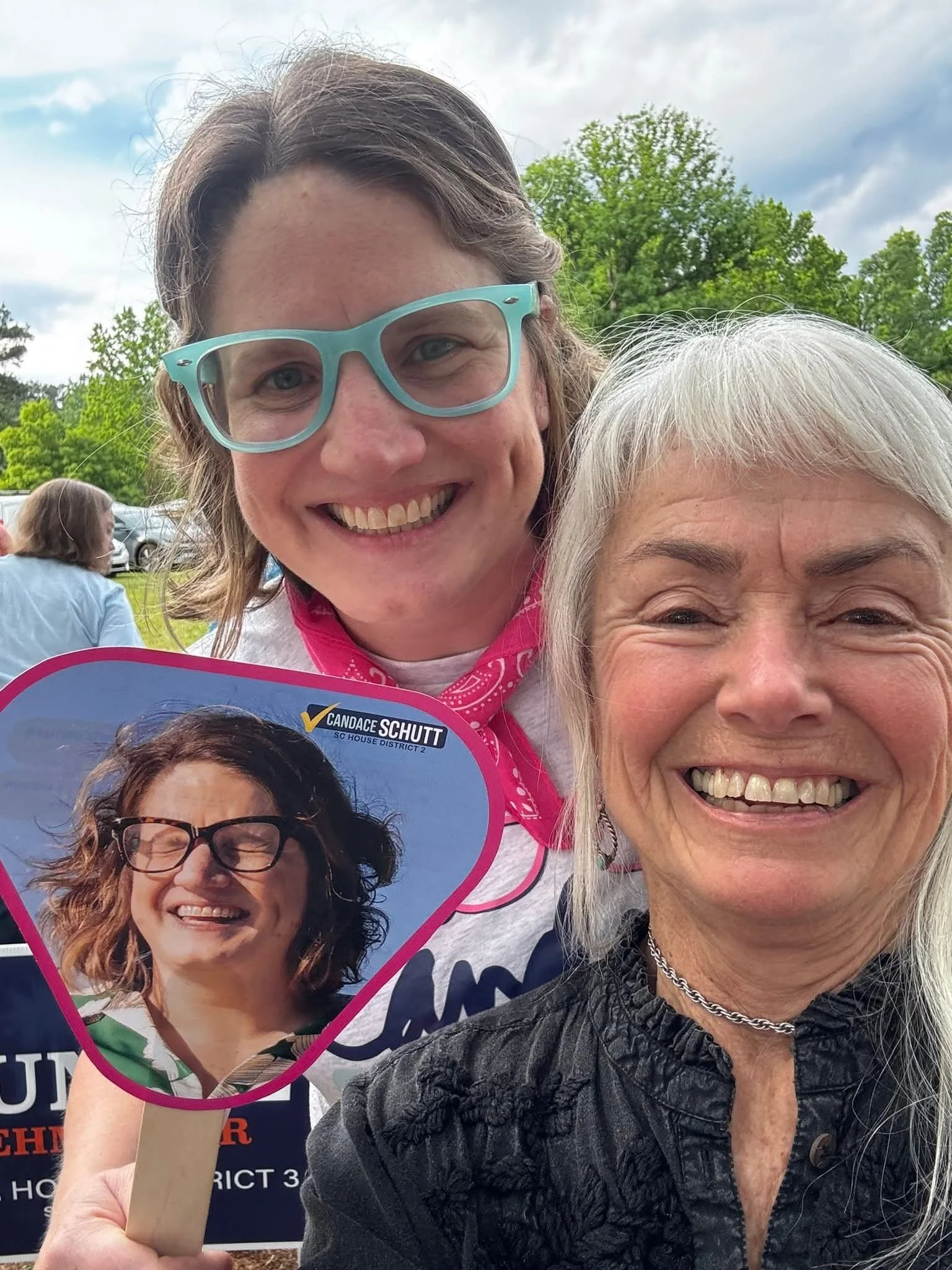 Candace Schutt Democrat for SC State House District 2 is meeting voters at Biggerstaff Retreat on Lake Keowee in Seneca, SC