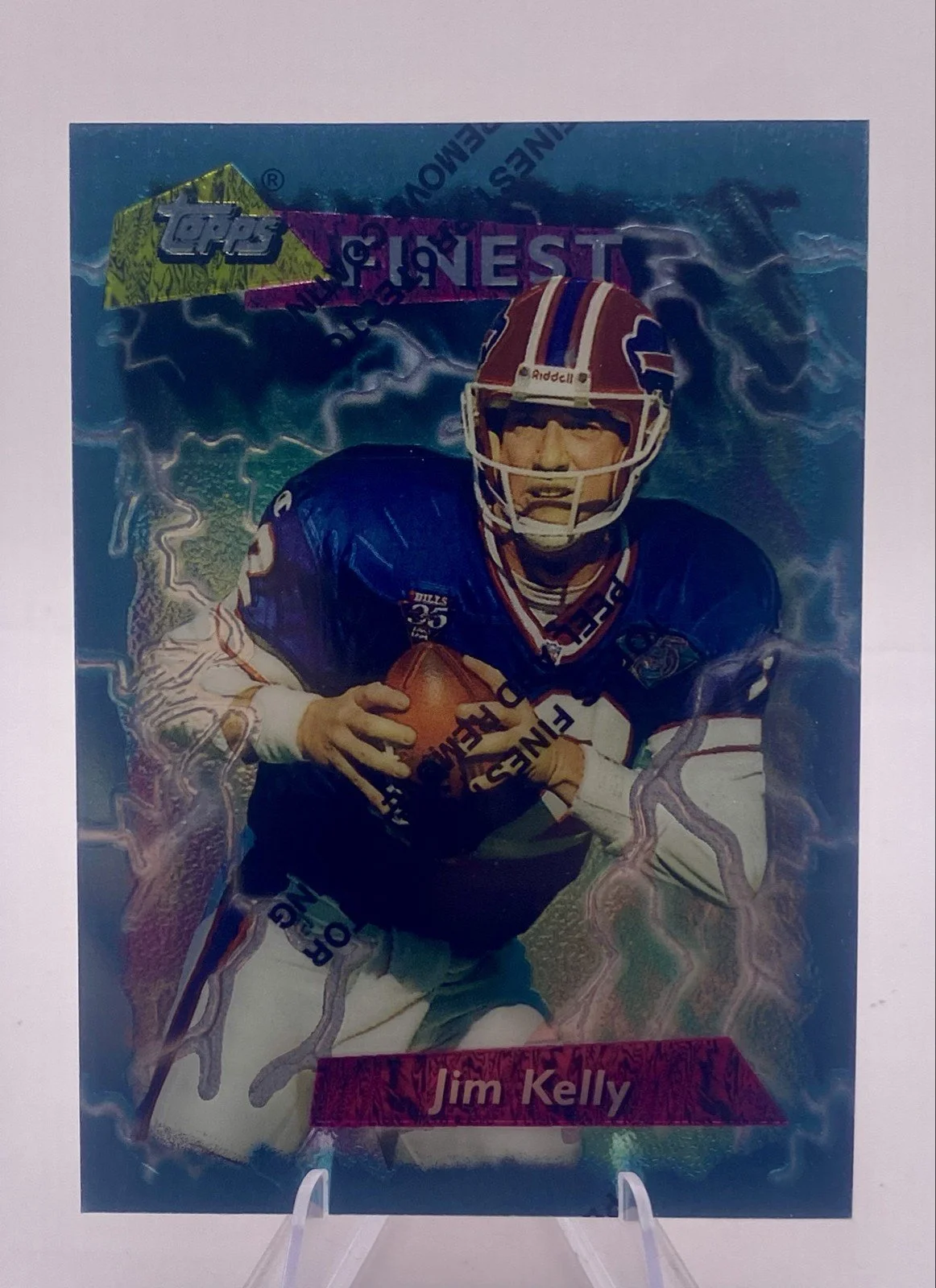 1995 Topps - Finest Boosters Jim Kelly #181