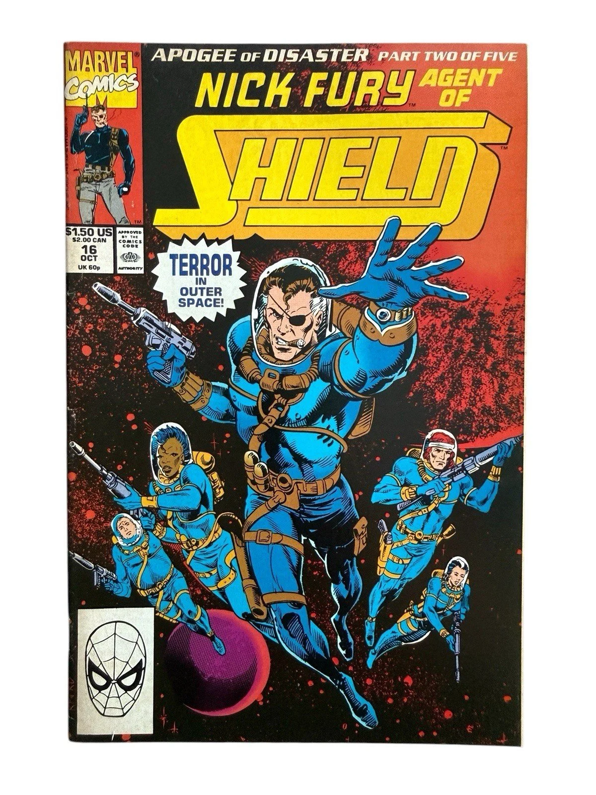 Nick Fury, Agent of S.H.I.E.L.D. #16 (Marvel Comics October 1990)