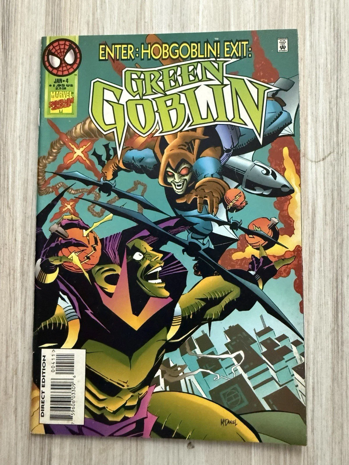Green Goblin #4 (Marvel Comics January 1996)