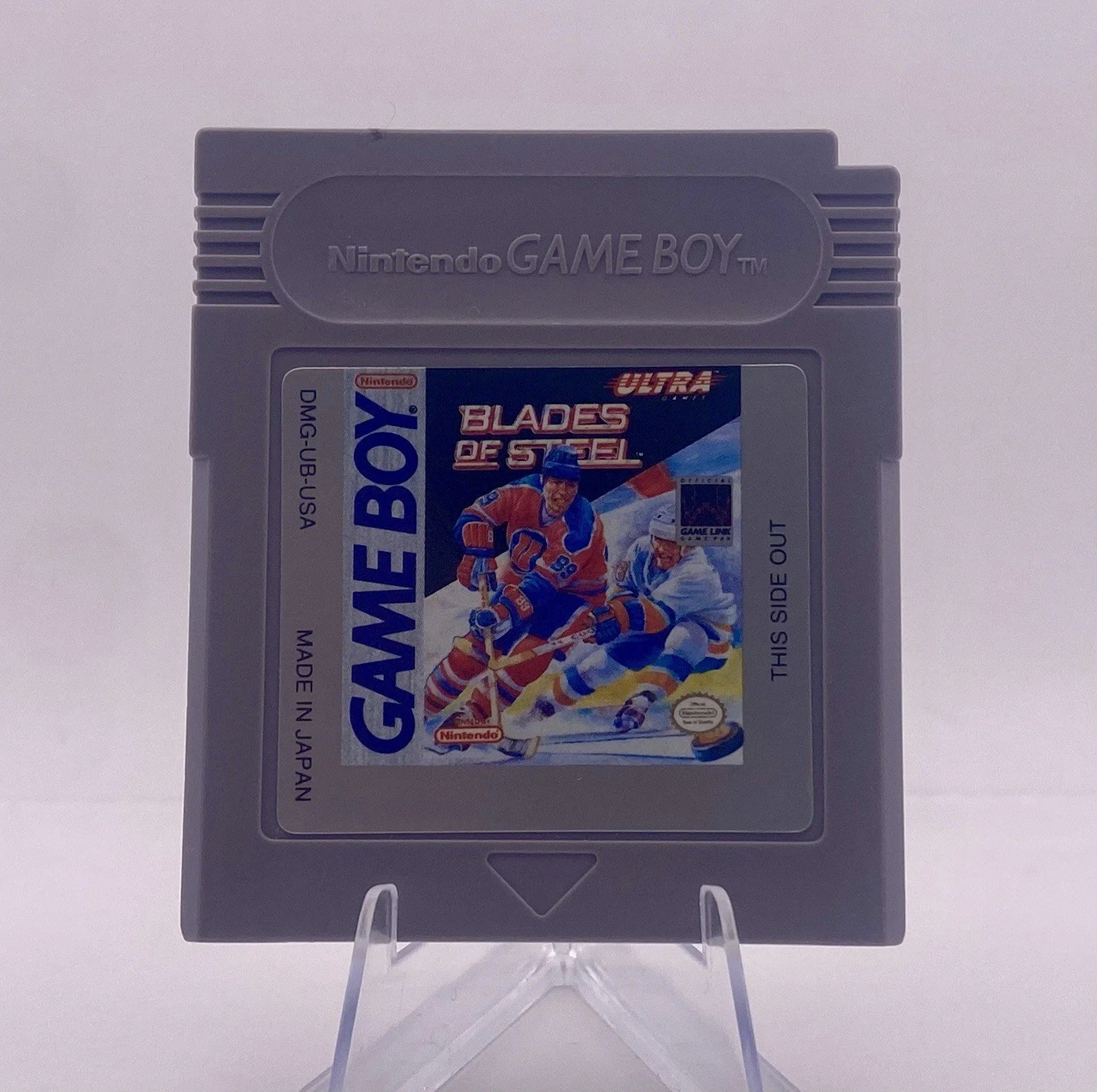 Blades of Steel Ultra Game Cartridge Nintendo Game Boy 1991 Tested Authentic