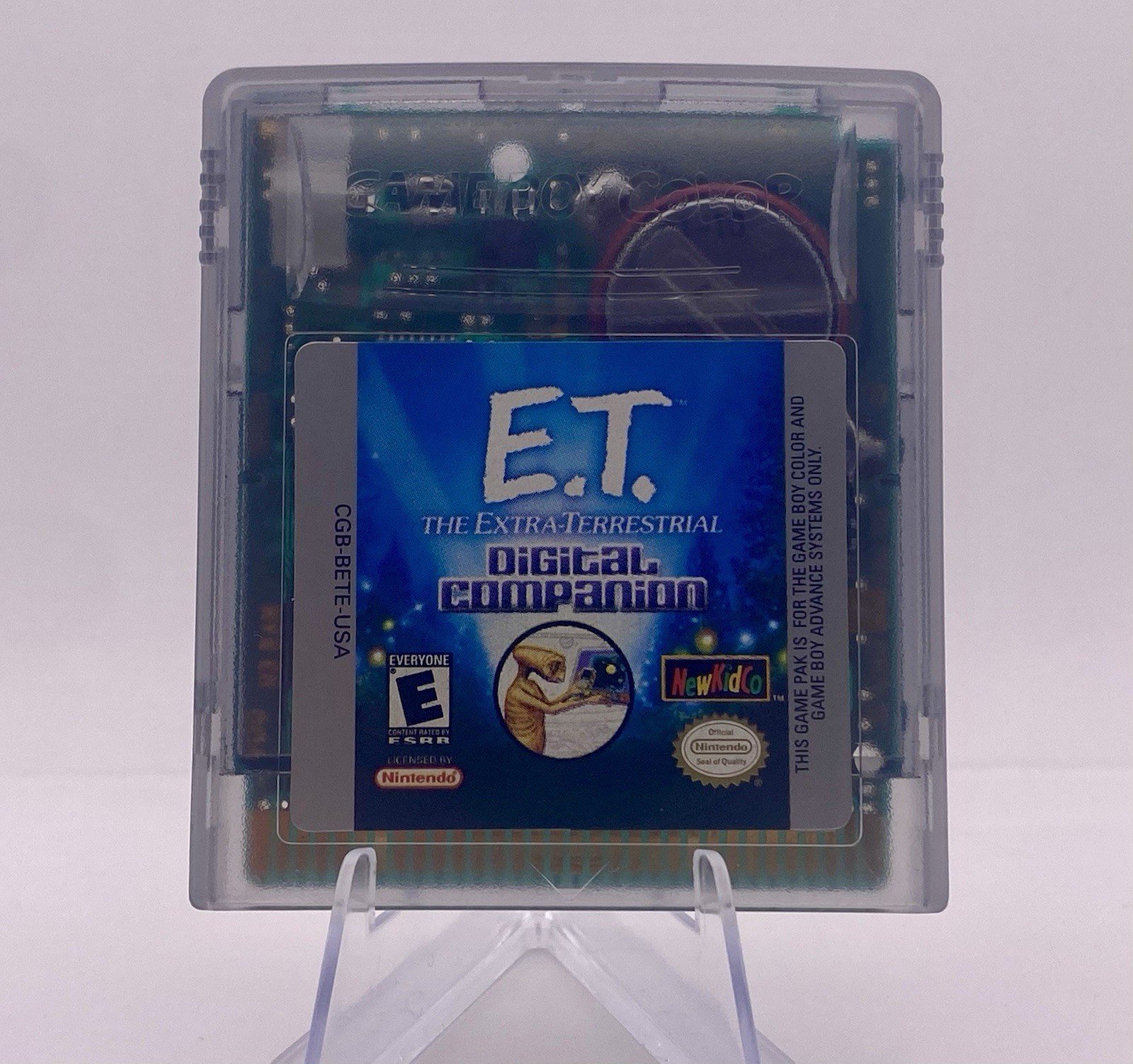 E.T. Extra Terrestrial And Cosmic Garden Nintendo Gameboy Color GBC Tested