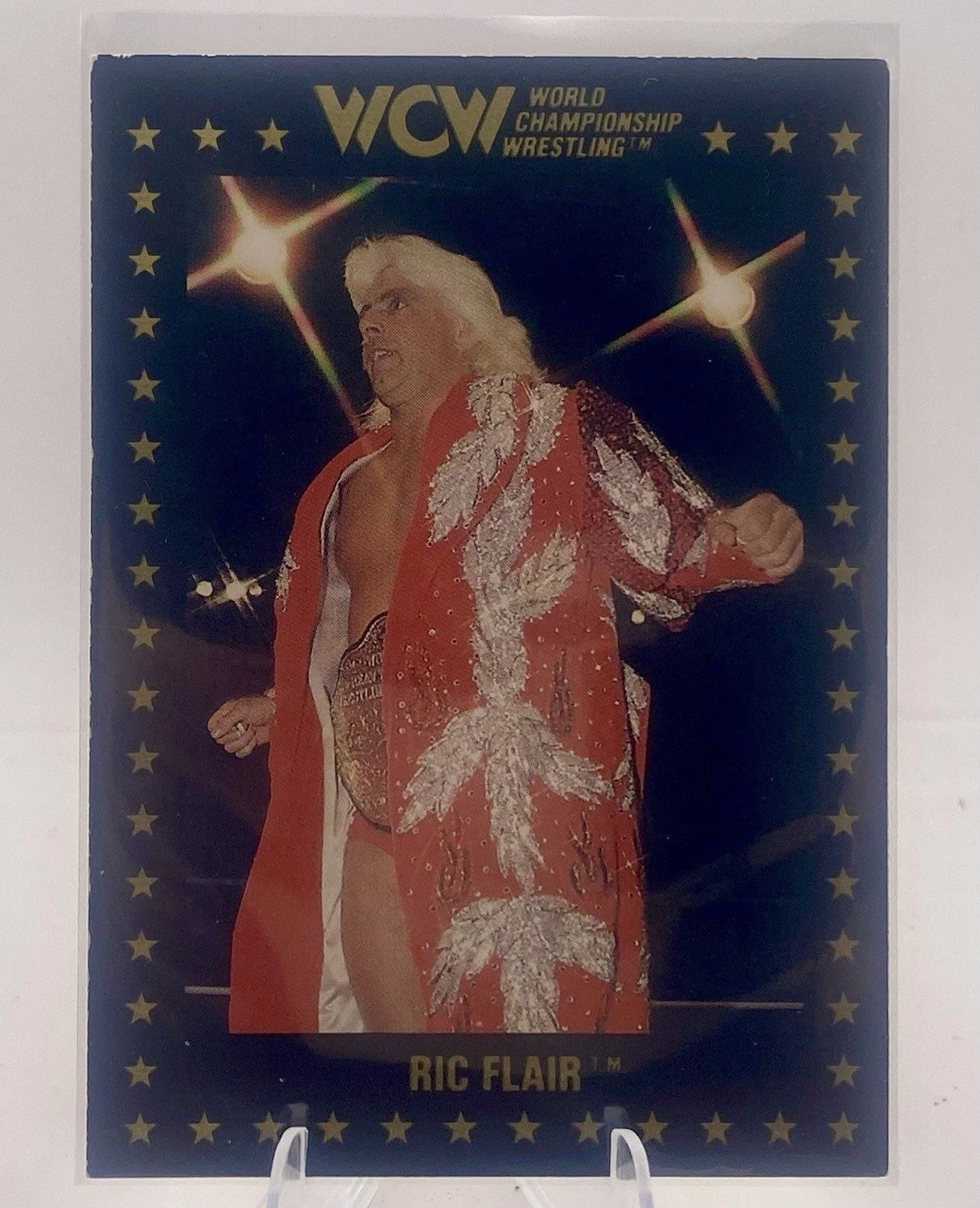 1991 WCW Championship Wrestling #8 Ric Flair Rookie Vintage