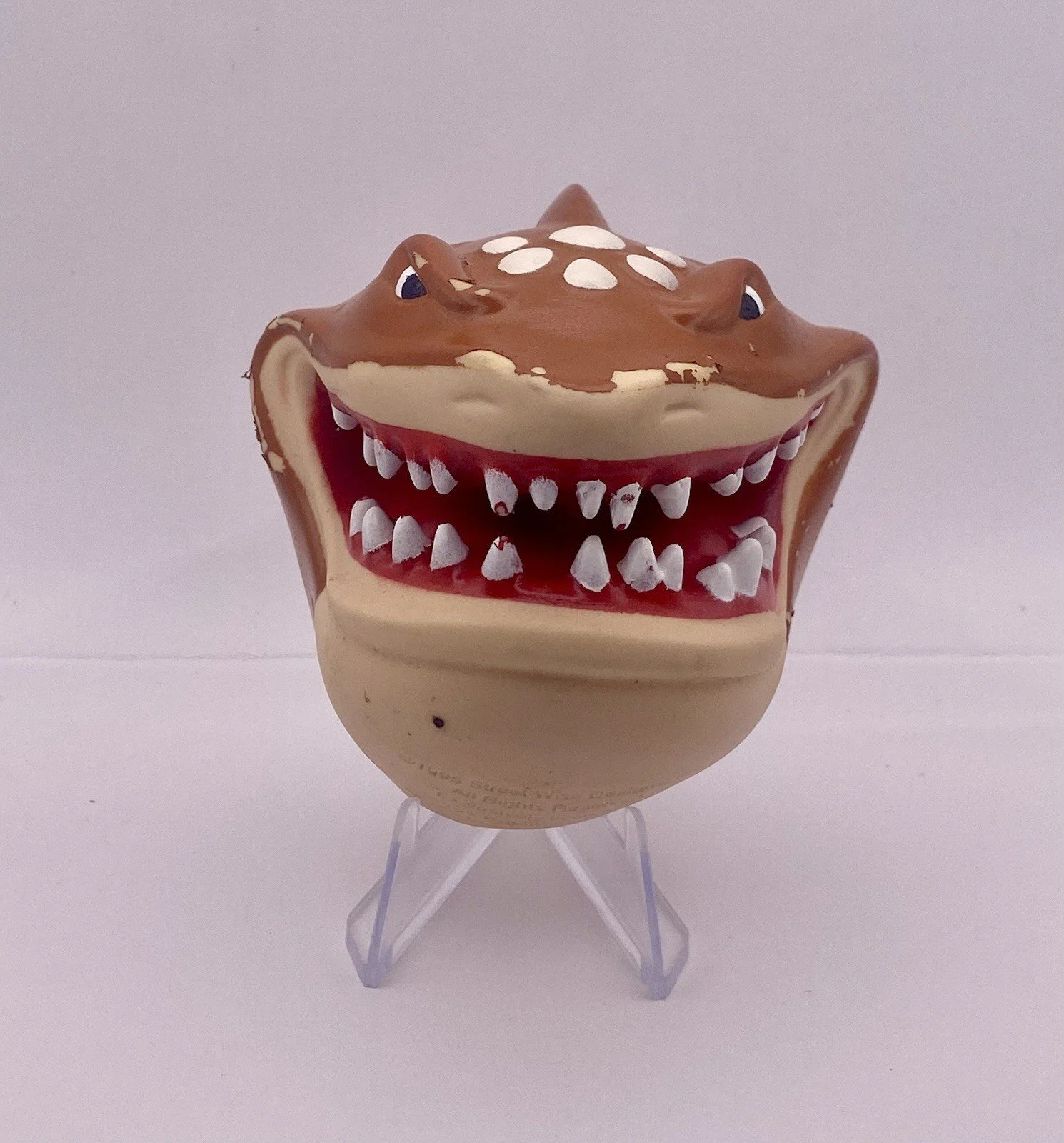 Vtg Street Sharks Big Slammu Taco Bell Figure Very Rare 3" Shark 1995 Puppet