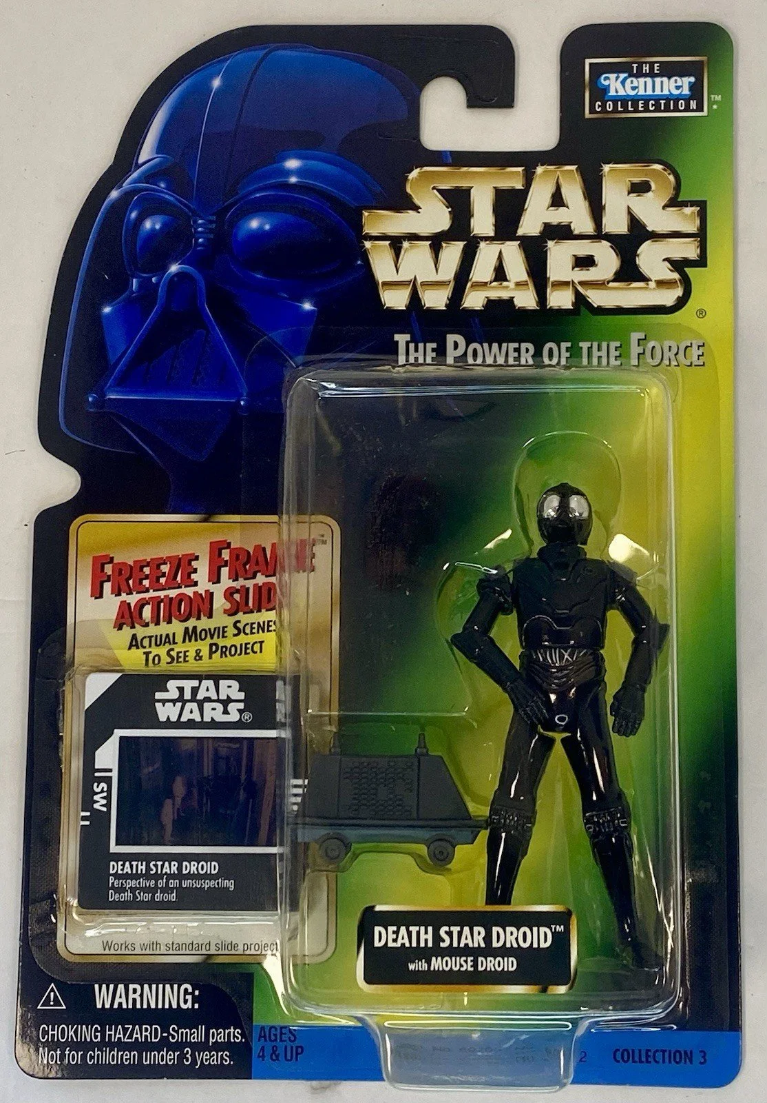 Death Star Droid 1998 Freeze Frame STAR WARS Power of the Force MIB NEW