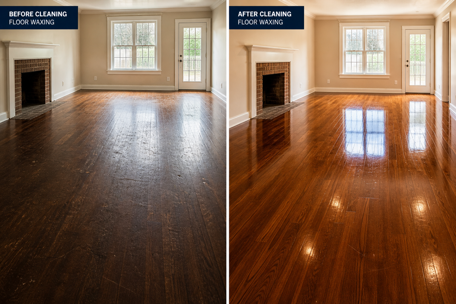 Floor Waxing & Shining