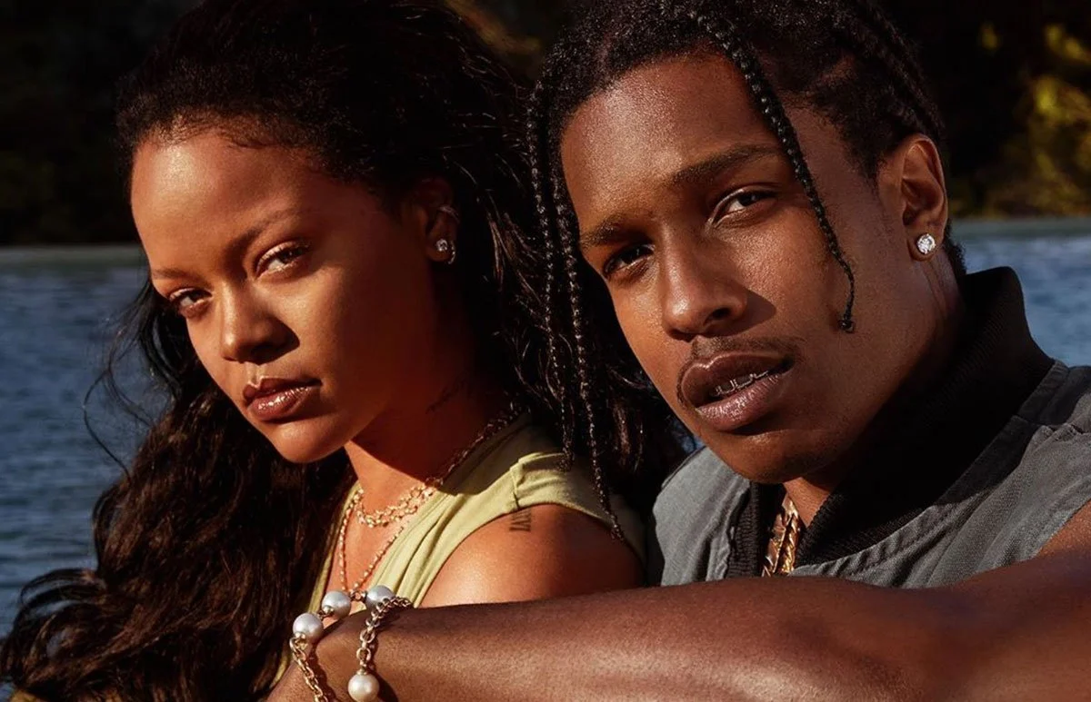 A$AP Rocky with Fenty Beauty's Lux Balm