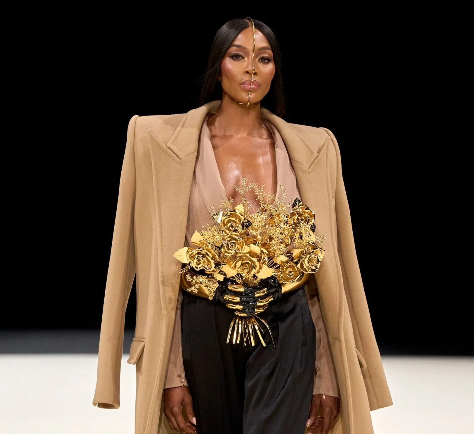 A Surreal world for Balmain Homme presented by the maximalist Olivier Rousteing for FW24