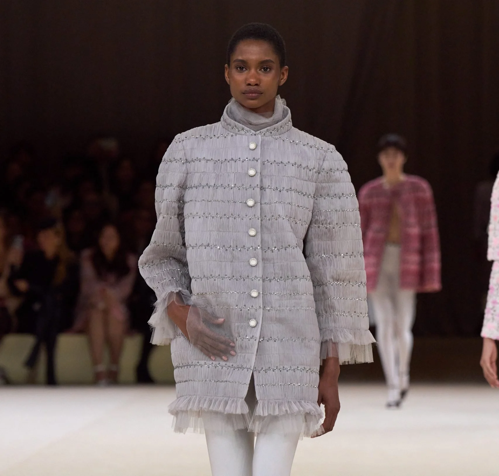 An etherial Spring-Summer is what Virginie Viard imagines for Chanel Haute Couture