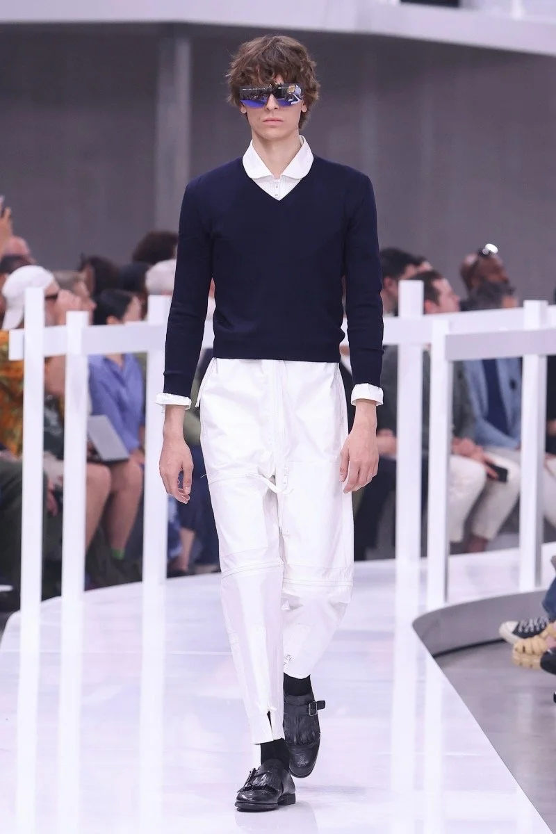 Prada Redefines Menswear with SS25 Collection: Illusion Meets Sophistication