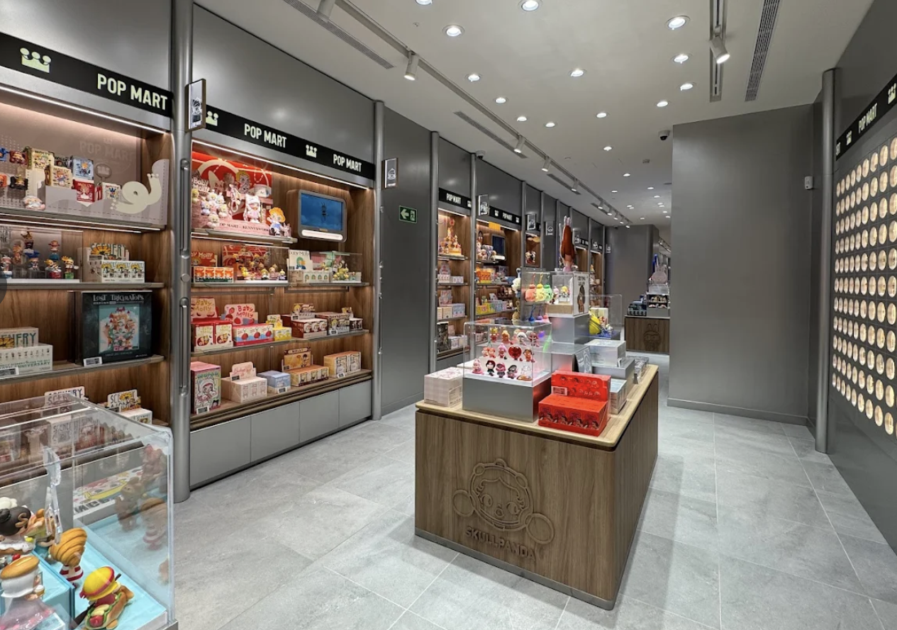 POP MART'S NEW TEMPLE IN BARCELONA IS A REALITY