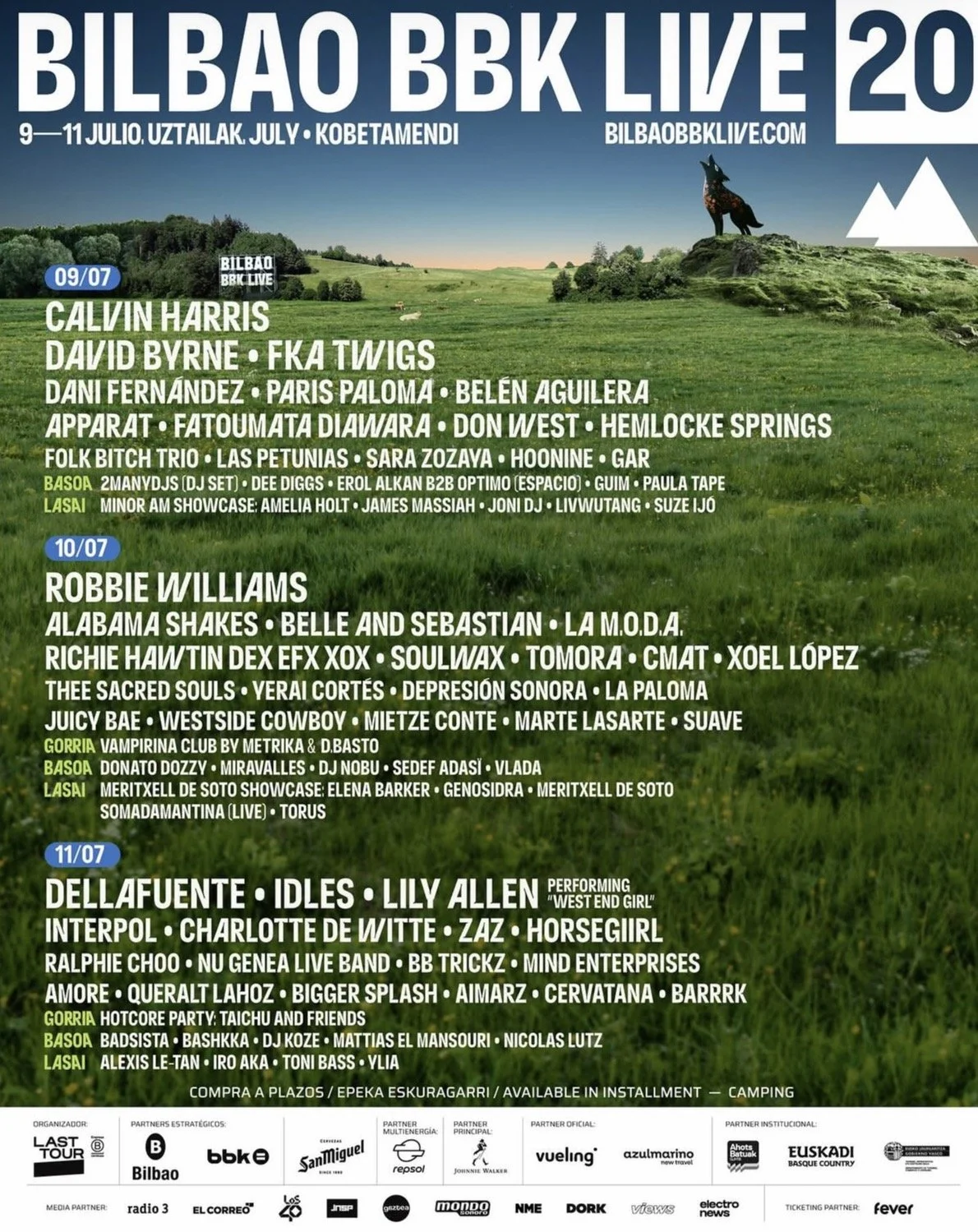 BILBAO BBK LIVE FESTIVAL OR WHAT ARTISTS SHOULD BE ON YOUR RADAR IN 2026