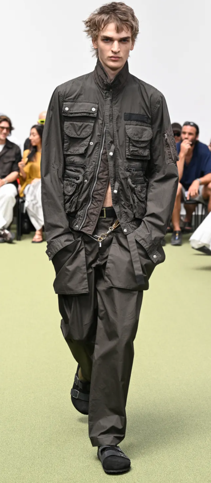THE SPACE BETWEEN TAILORING AND UTILITY: SACAI SS27&nbsp;&nbsp;