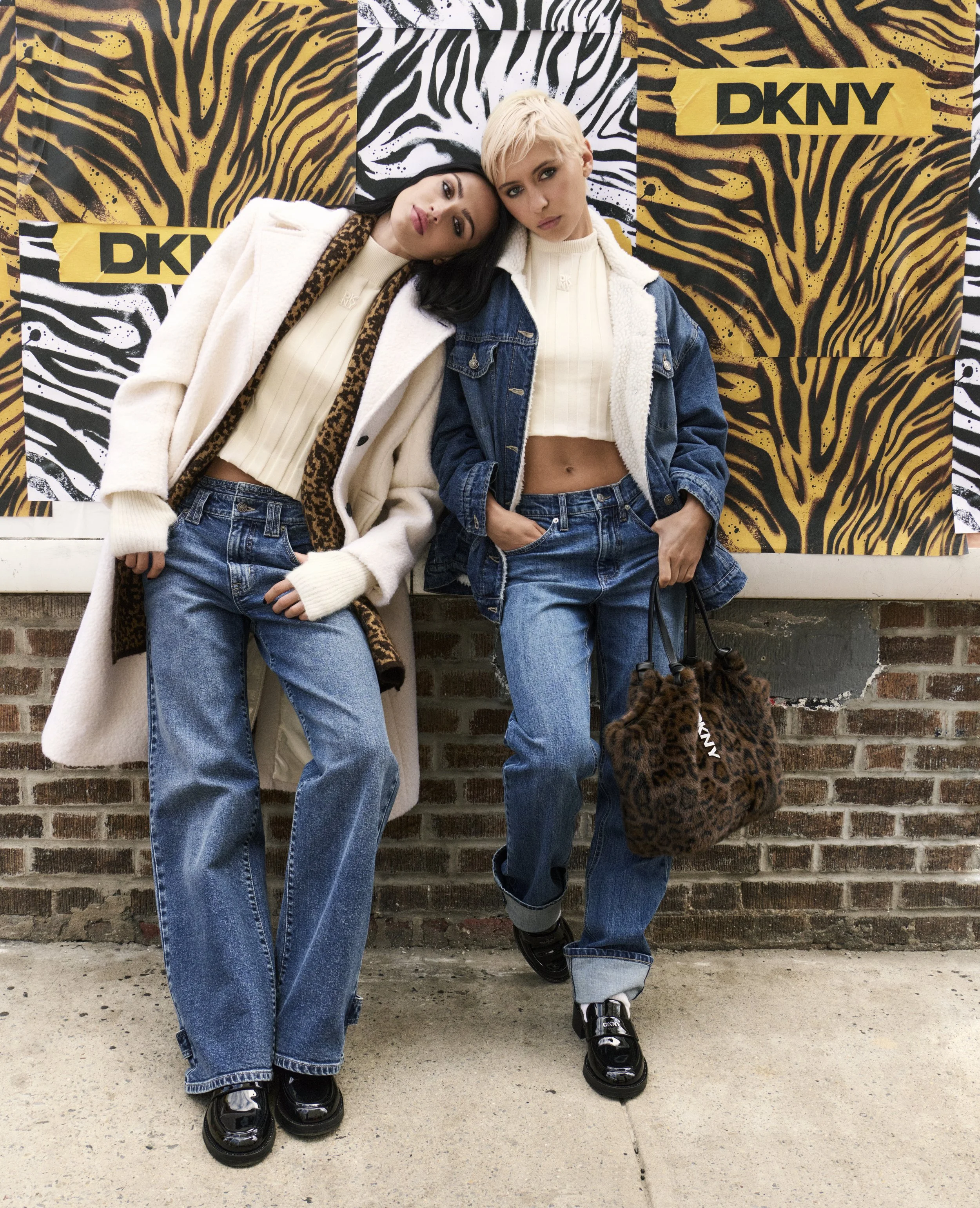 SAME CLOTHES, DIFFERENT GIRLS: IRIS LAW AND AMELIA GRAY FOR DKNY