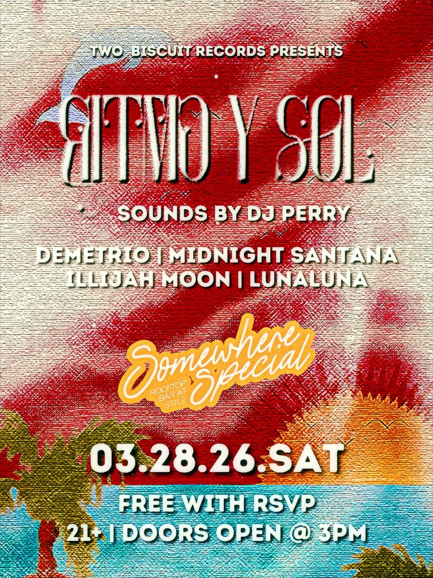 Ritmo y Sol Flyer