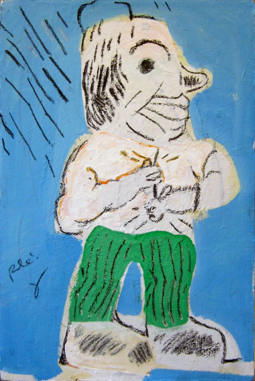 The shower god_12x18.jpg