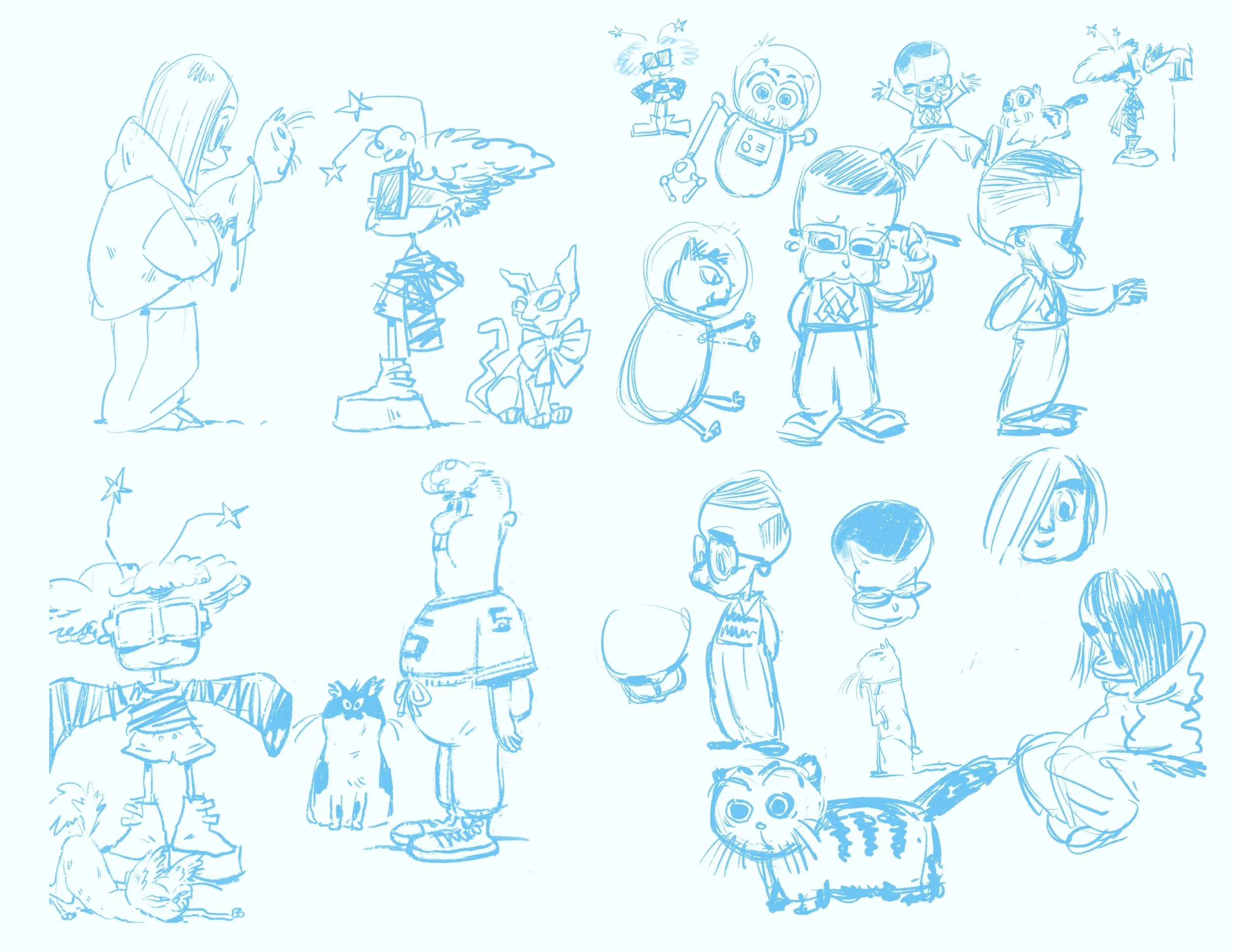 day 1 sketches!