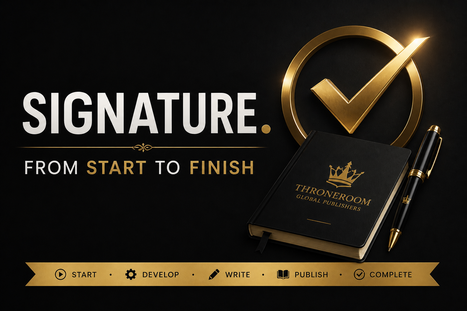 SIGNATURE BOOK PACKAGE