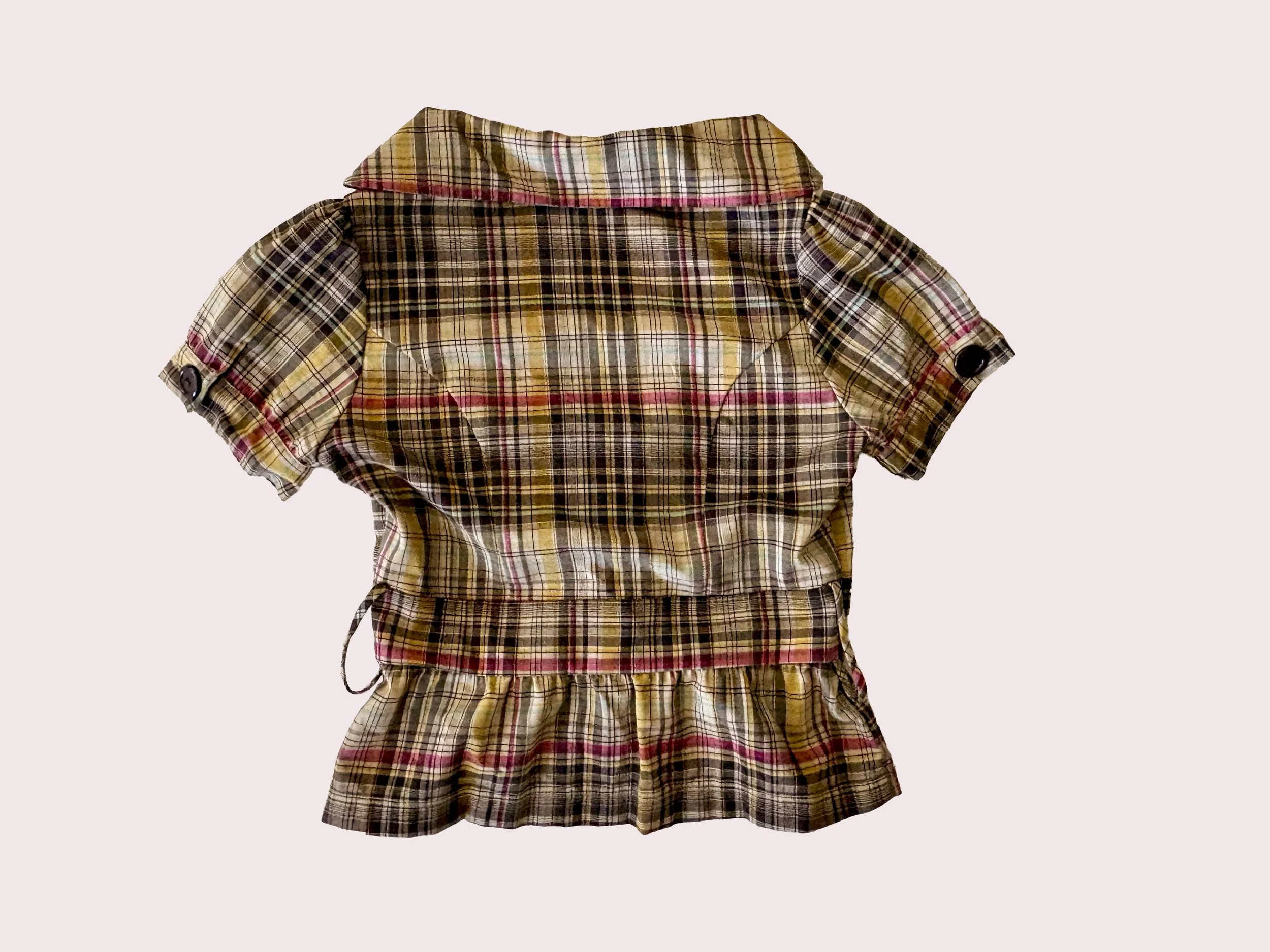 Plaid Button Shirt Back Lay.jpg