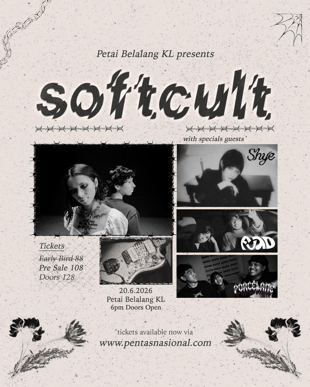 [Support Act] Softcult live in Kuala Lumpur
