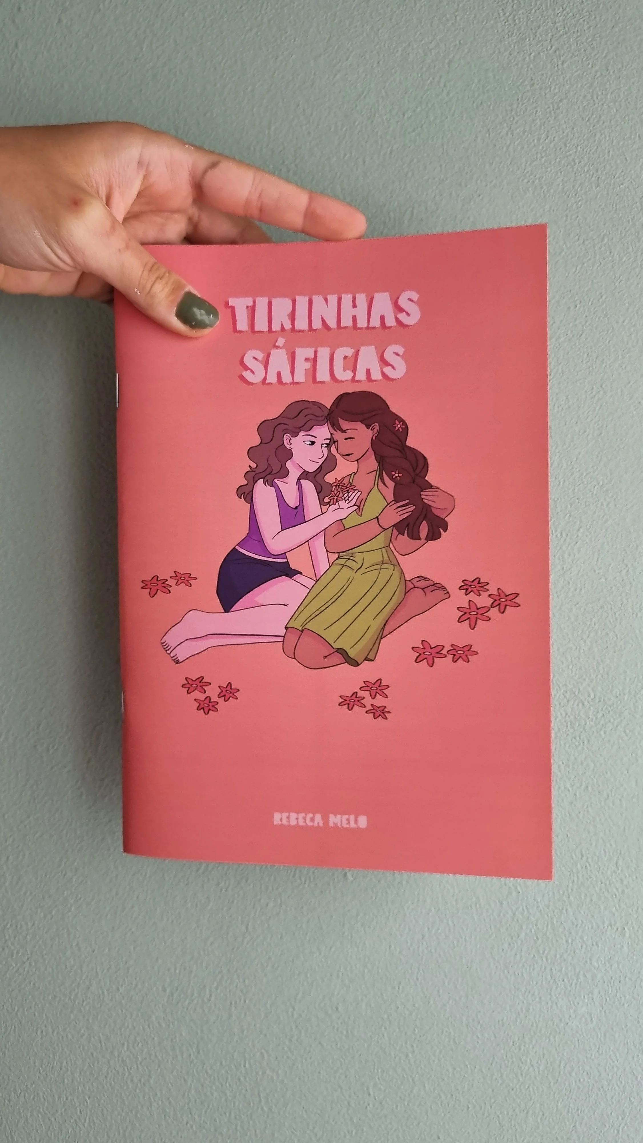 Capa do quadrinho "tirinhas sáficas"