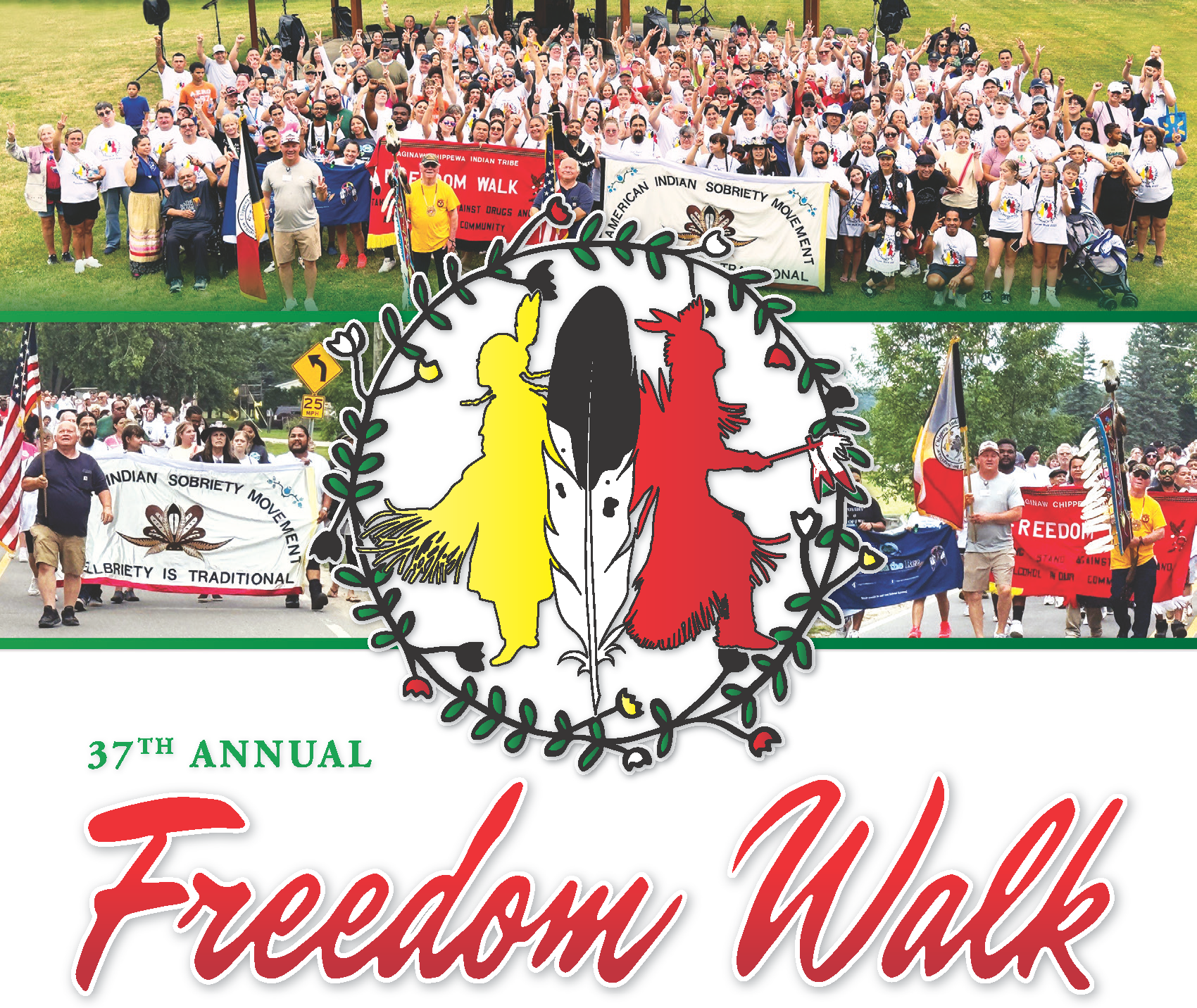 Saginaw Chippewa Tribe 37th Annual Freedom Walk (MI)