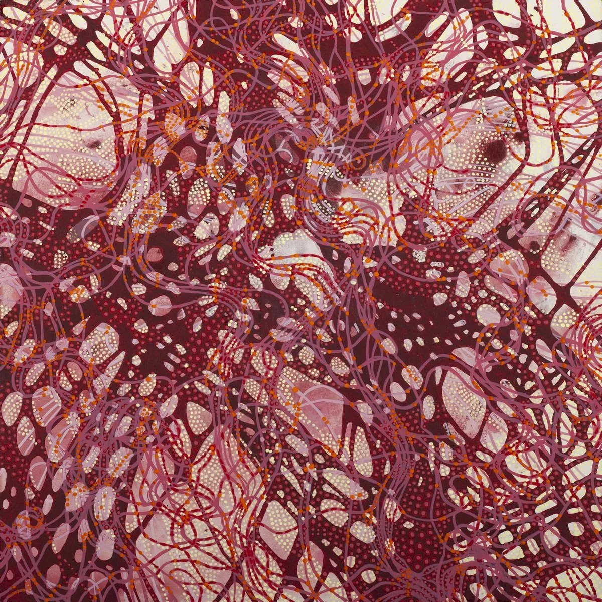 Unbreak My Heart, acrylic on panel, 10x10, 2024