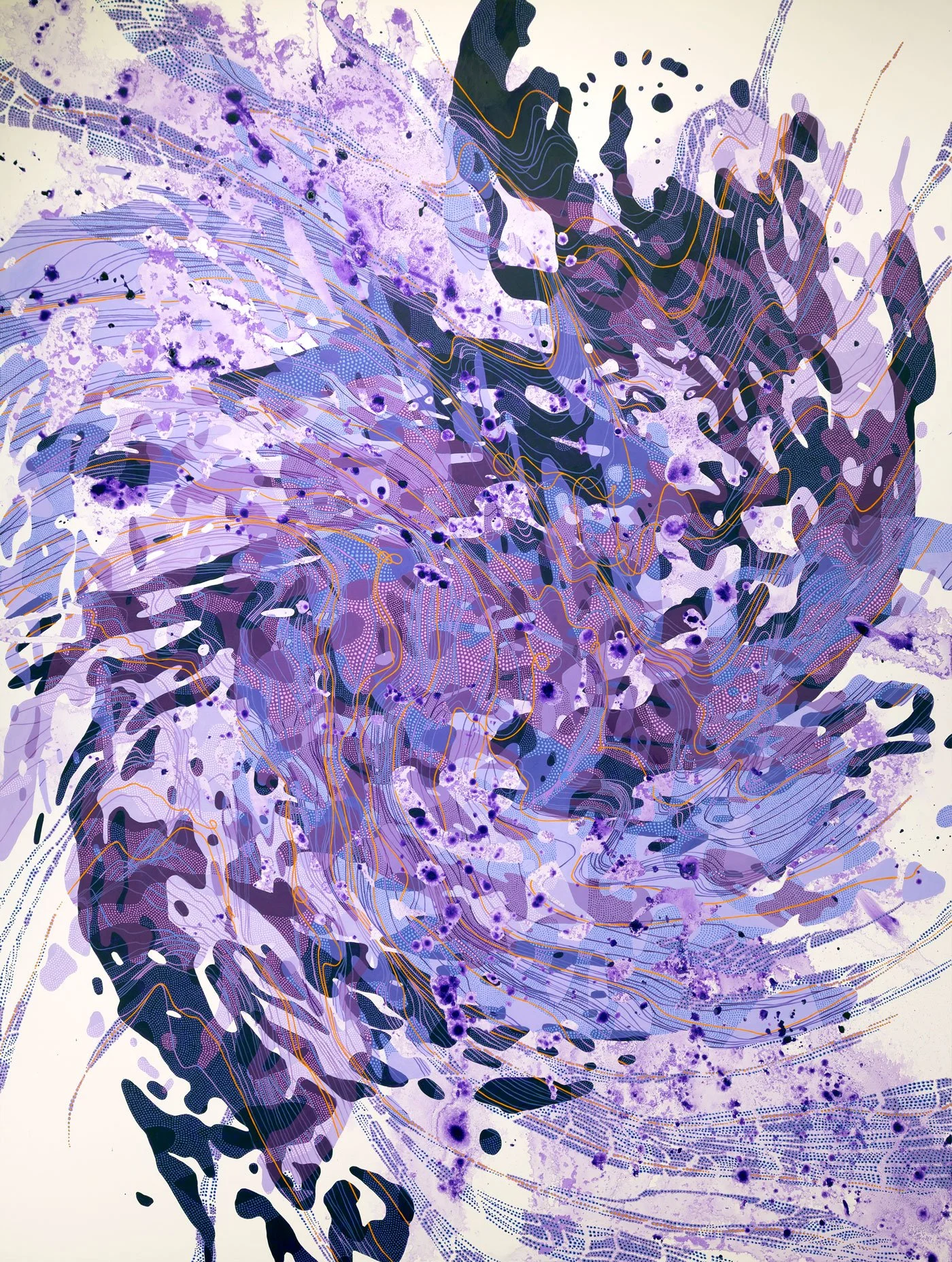Turning the Tide, Acrylic on panel, 48 x 36 inches, 2026