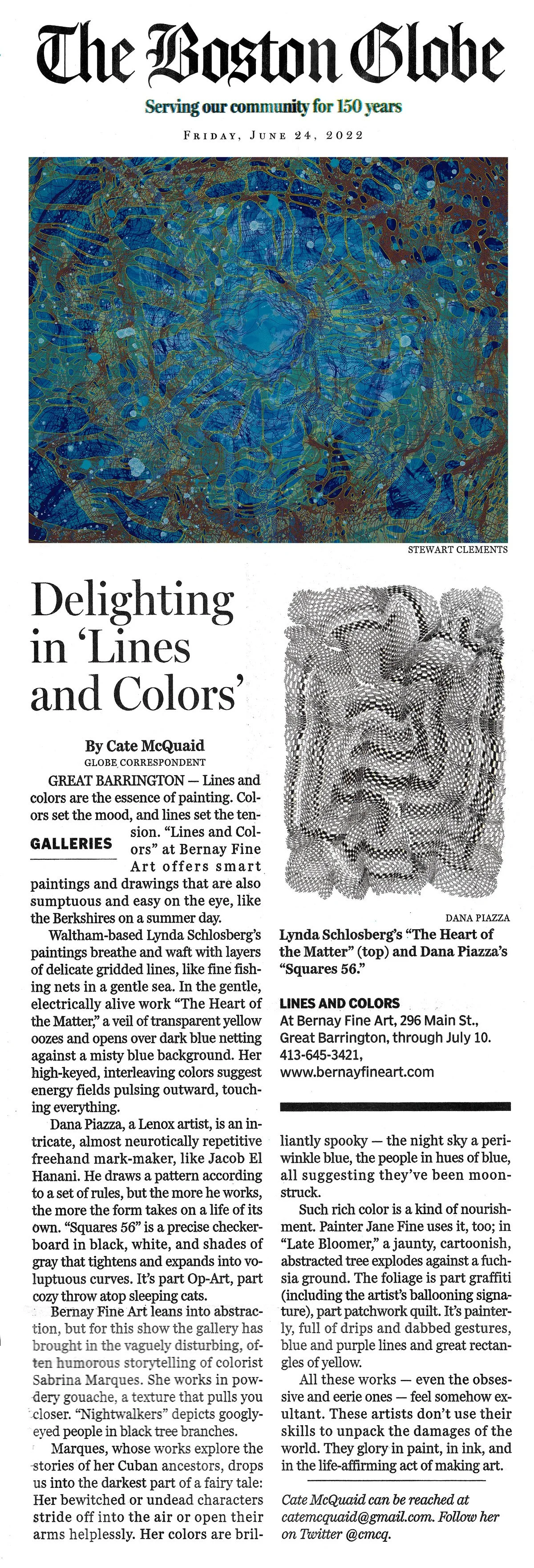 Image of page from The Boston Globe newspaper article