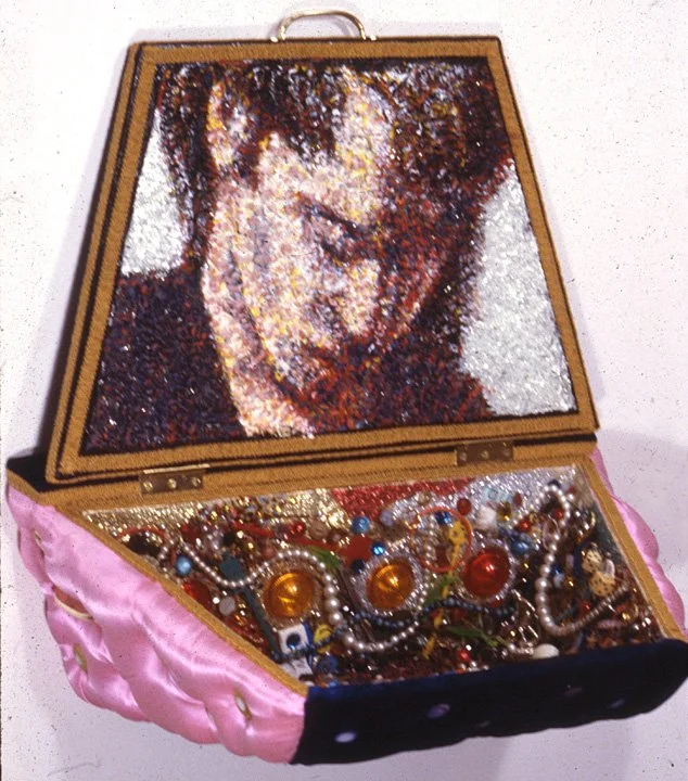 His Conceit, 1988, mixed media, 10 x 25 x 19