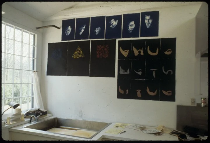 Yaddo studio, view 2, 1991