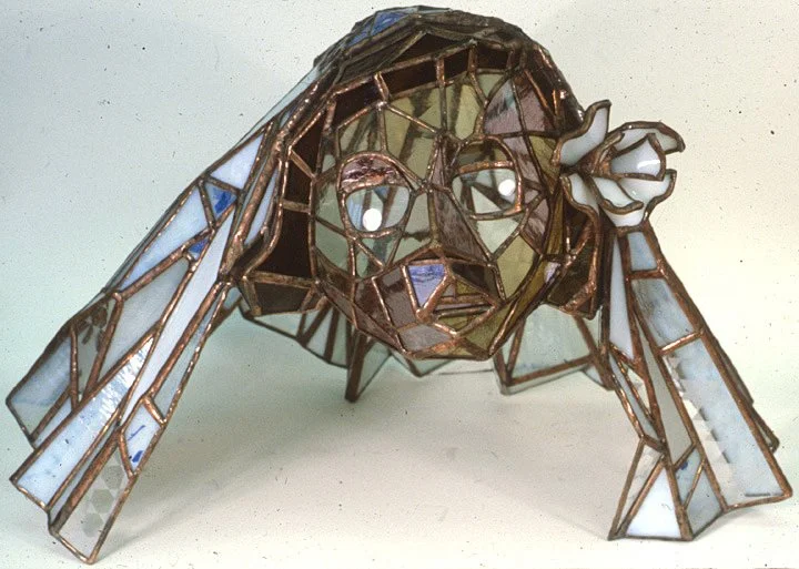 Bridesmask, 1981, stained glass