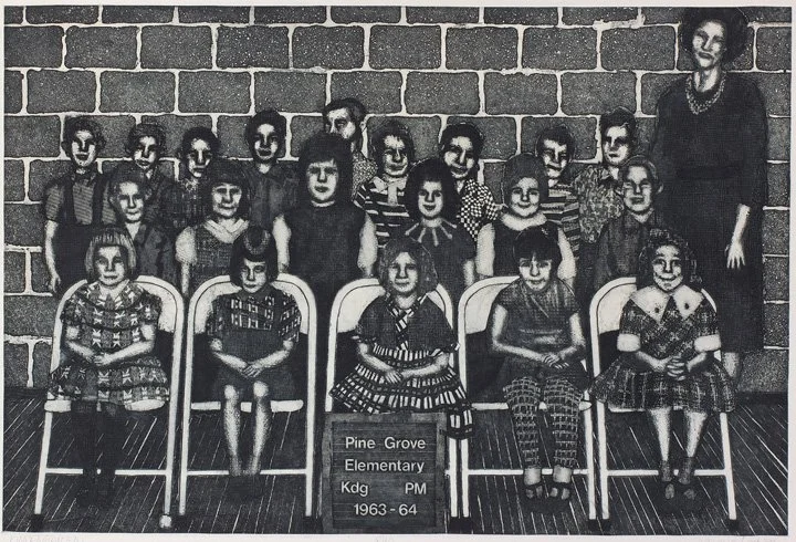 Kindergarten, 1980, 23.5 x 35