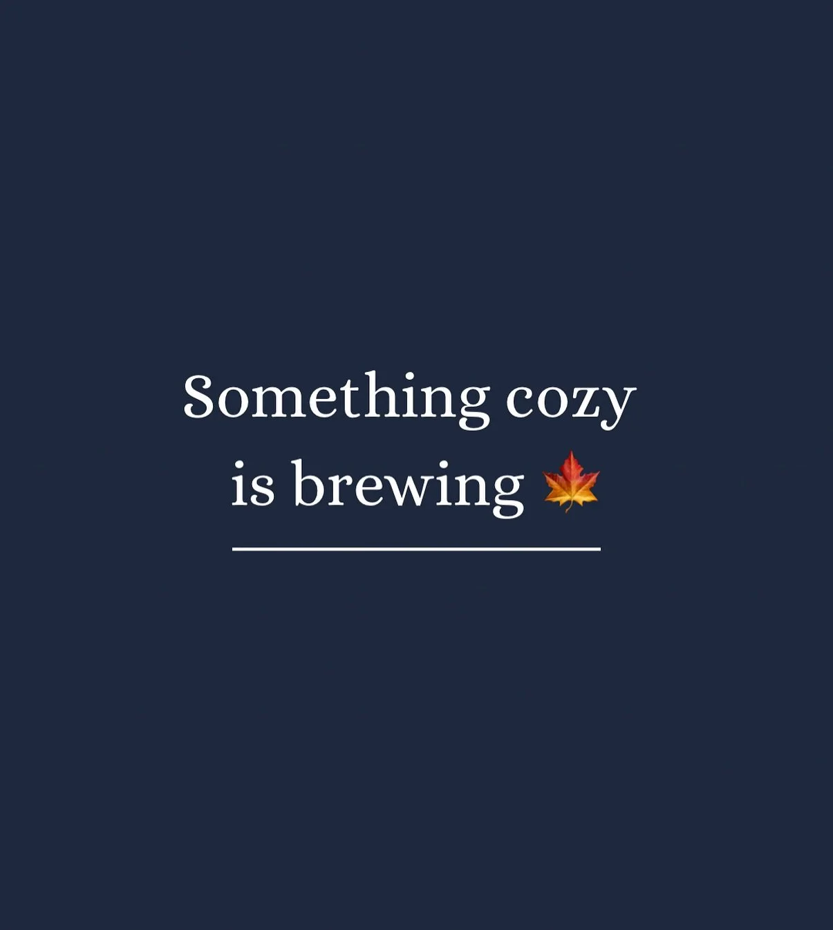 The secret&rsquo;s out 👀🍂 

Our Fall Menu officially drops this Monday, September 1st.

Customers who&rsquo;ve gotten an early taste are obsessed &mdash; now it&rsquo;s your turn.
Pumpkin Spice. Cookie Butter. Caramel Apple. Peach Cobbler. S&rsquo;