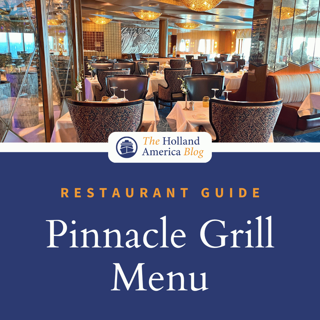 Pinnacle Grill: Specialty Dining Menus, Information, and Restaurant Guide