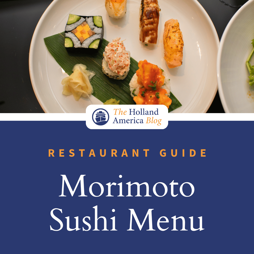 Morimoto By Sea Sushi: Specialty Dining Menus, Information, and Restaurant Guide
