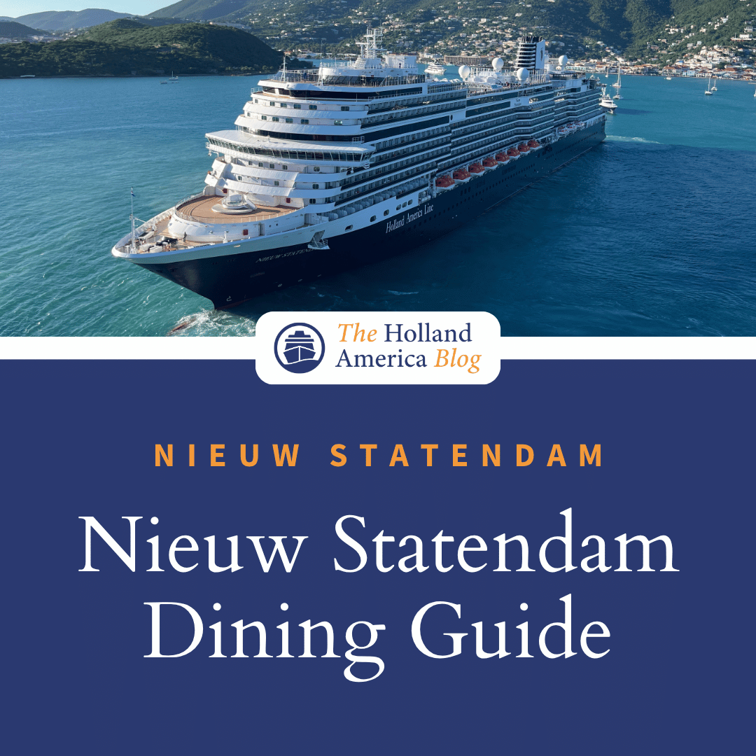 Nieuw Statendam Complete Restaurant, Bar, and Lounge Guide &amp; PDF Menus