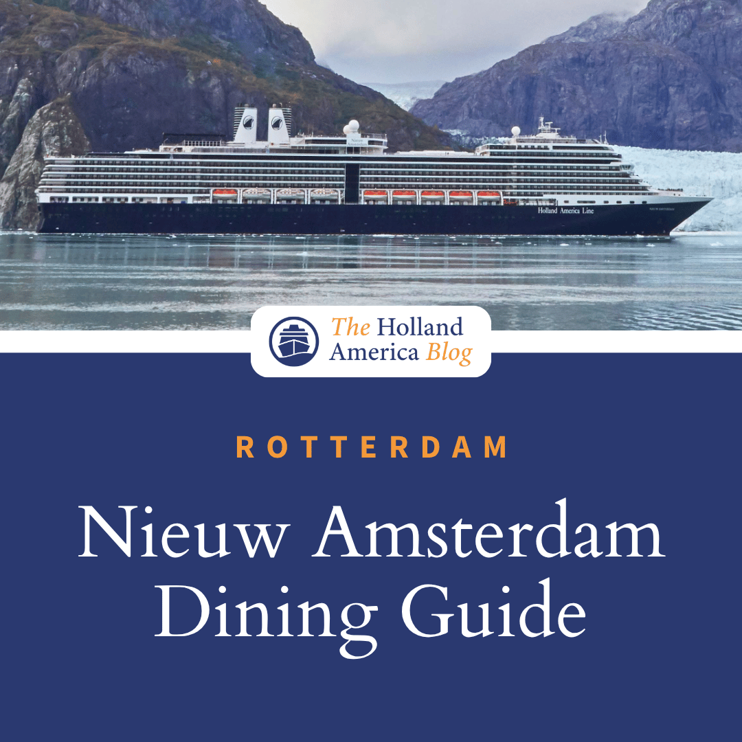 Nieuw Amsterdam Complete Restaurant, Bar, and Lounge Guide &amp; PDF Menus