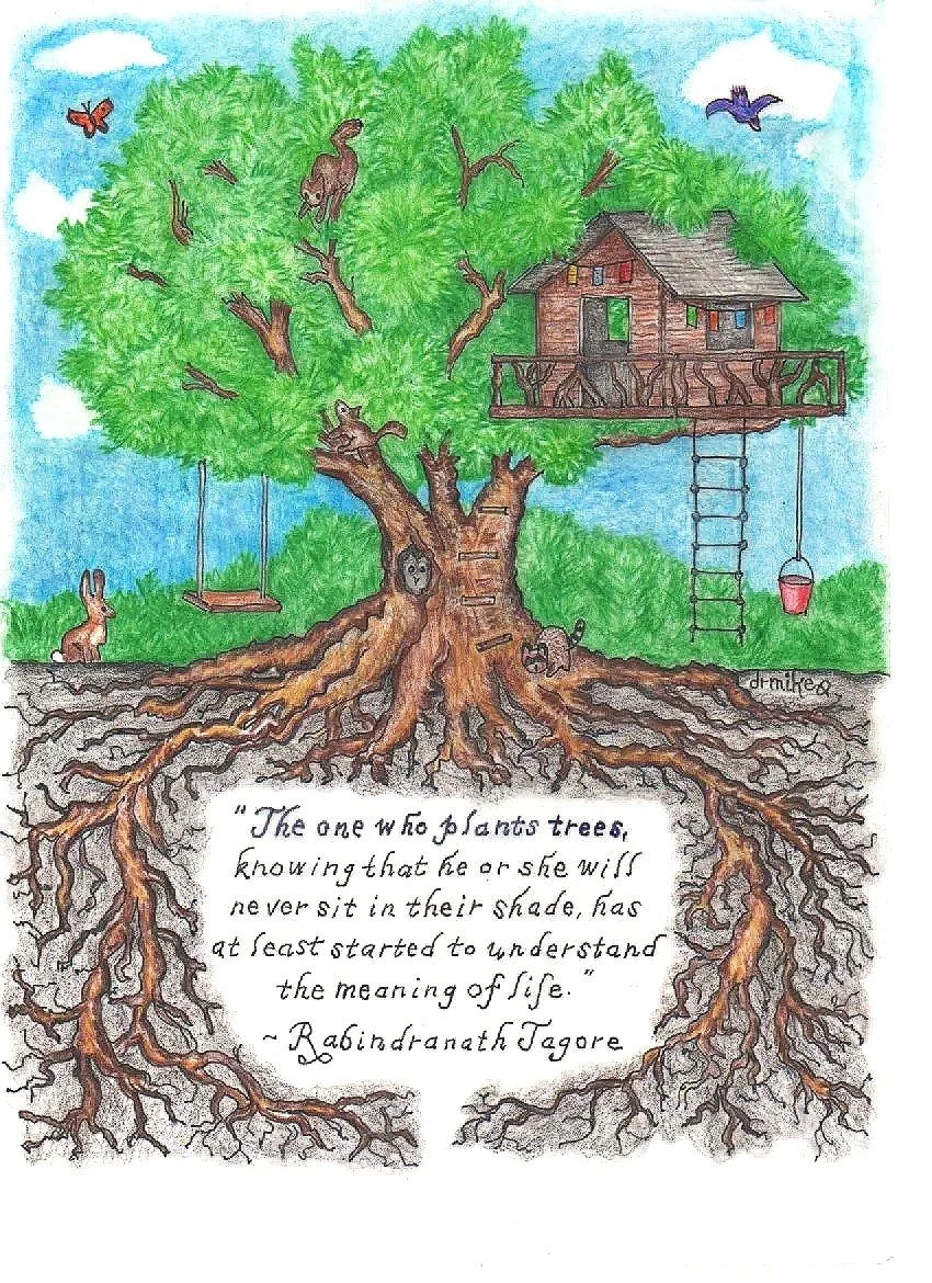 Pencil & ink: A Wise Aphorism
